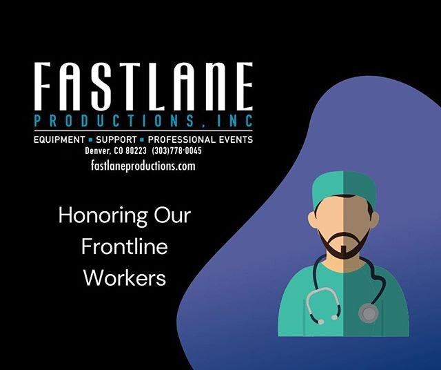 Fastlane Productions salutes the men and women working every day to fight the virus and take care of our citizens.⠀
⠀
#avproduction #avprofessionals #technicalproduction #production #productionlife #luxuryevents #corporatevents #visuals #soundsystem 