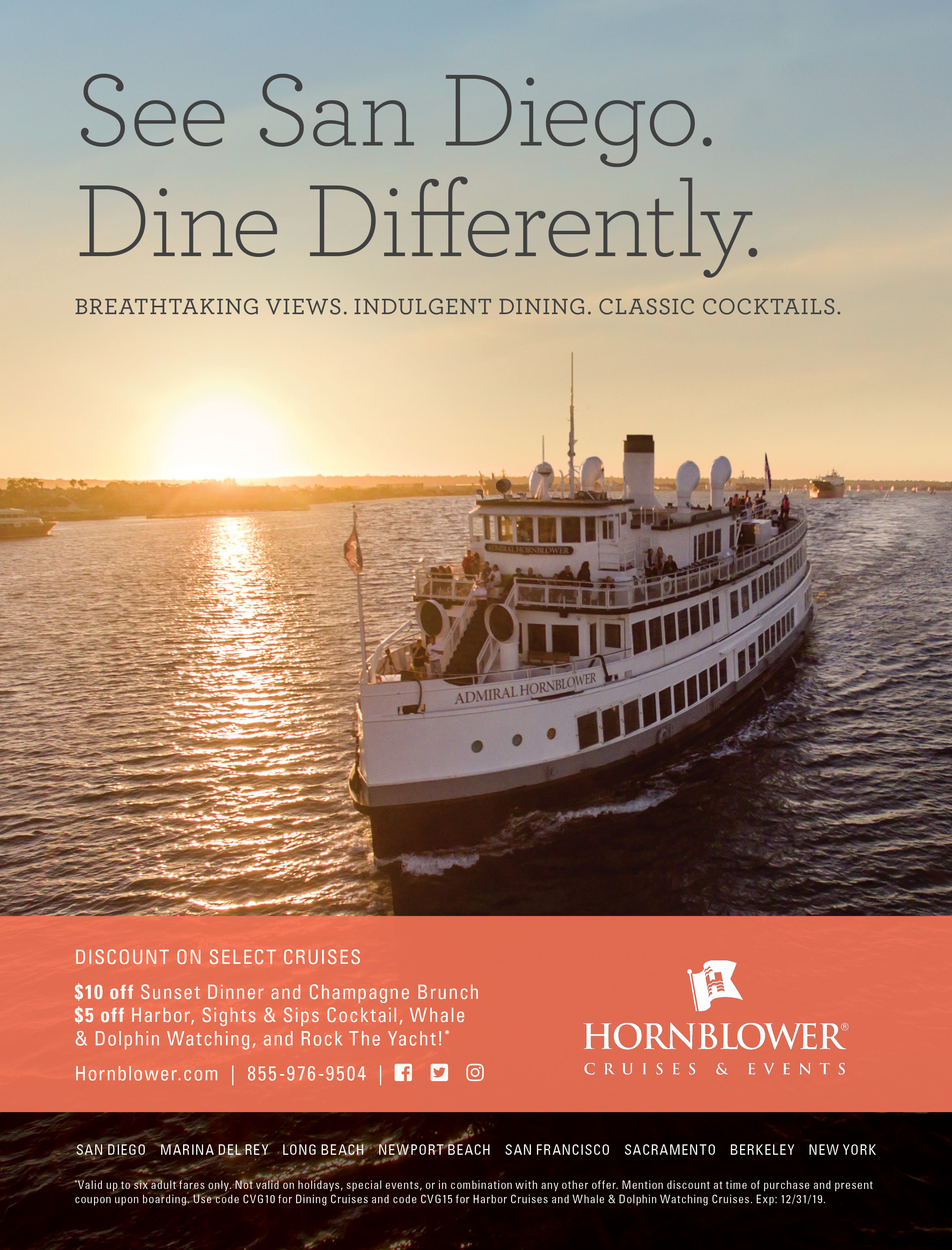 Hornblower Cruises & Events