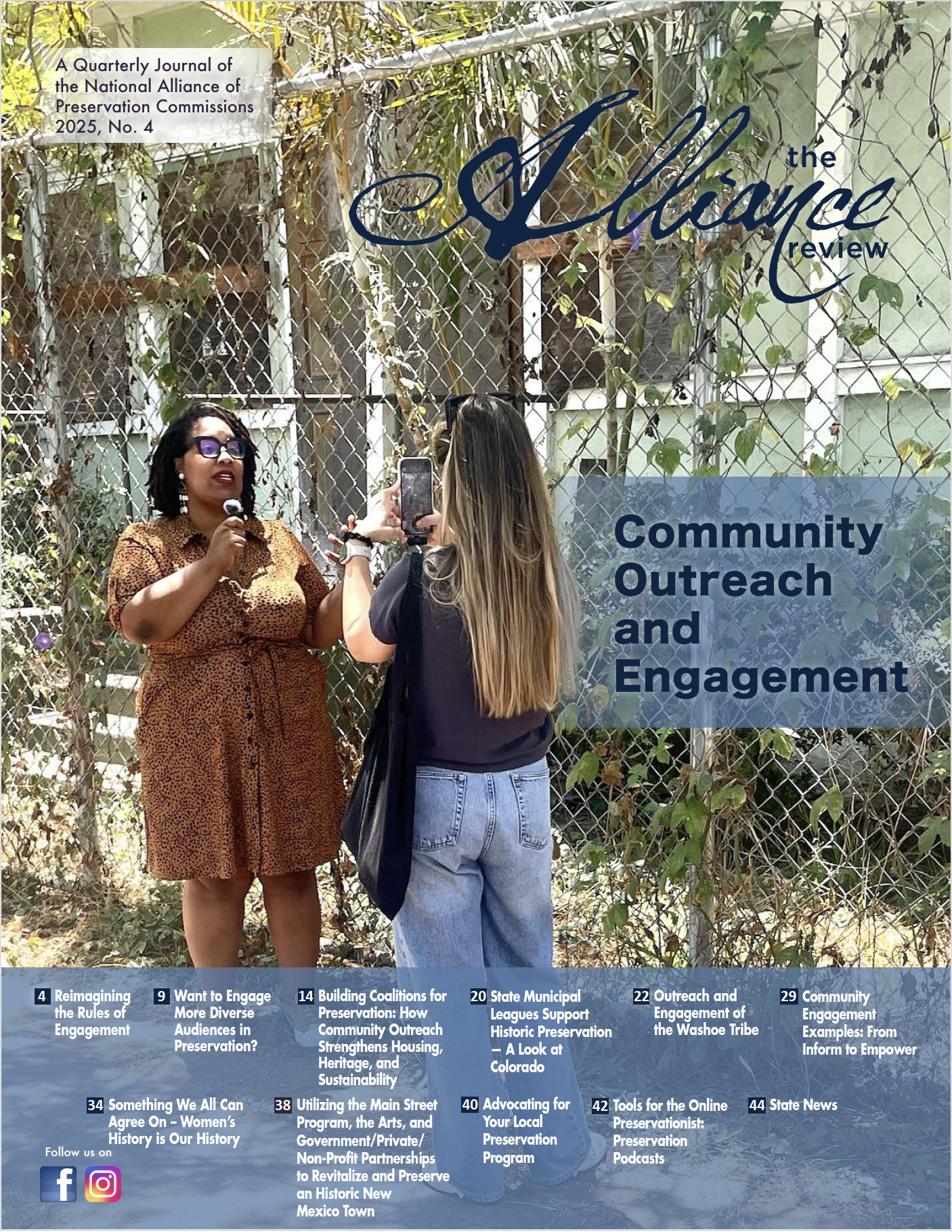 NAPC Alliance Journal Cover