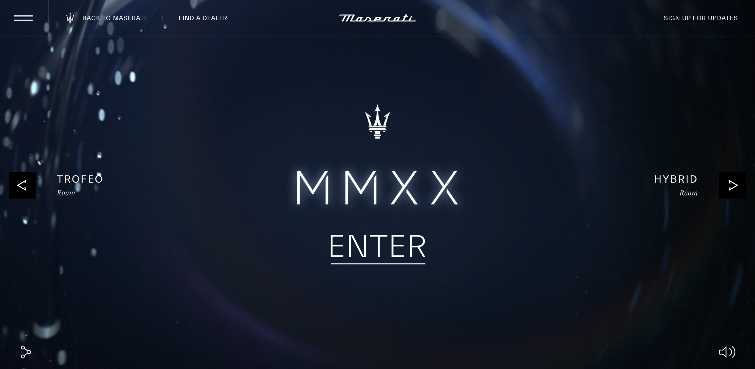   Maserati MMXX Global Premiere [Platform]   The final instalment and global premiere celebration for the new brand initiative MMXX ‘Maserati Day’ was launched for the car giant on September 9, 2020.   This interactive, live-streamed digital event wa