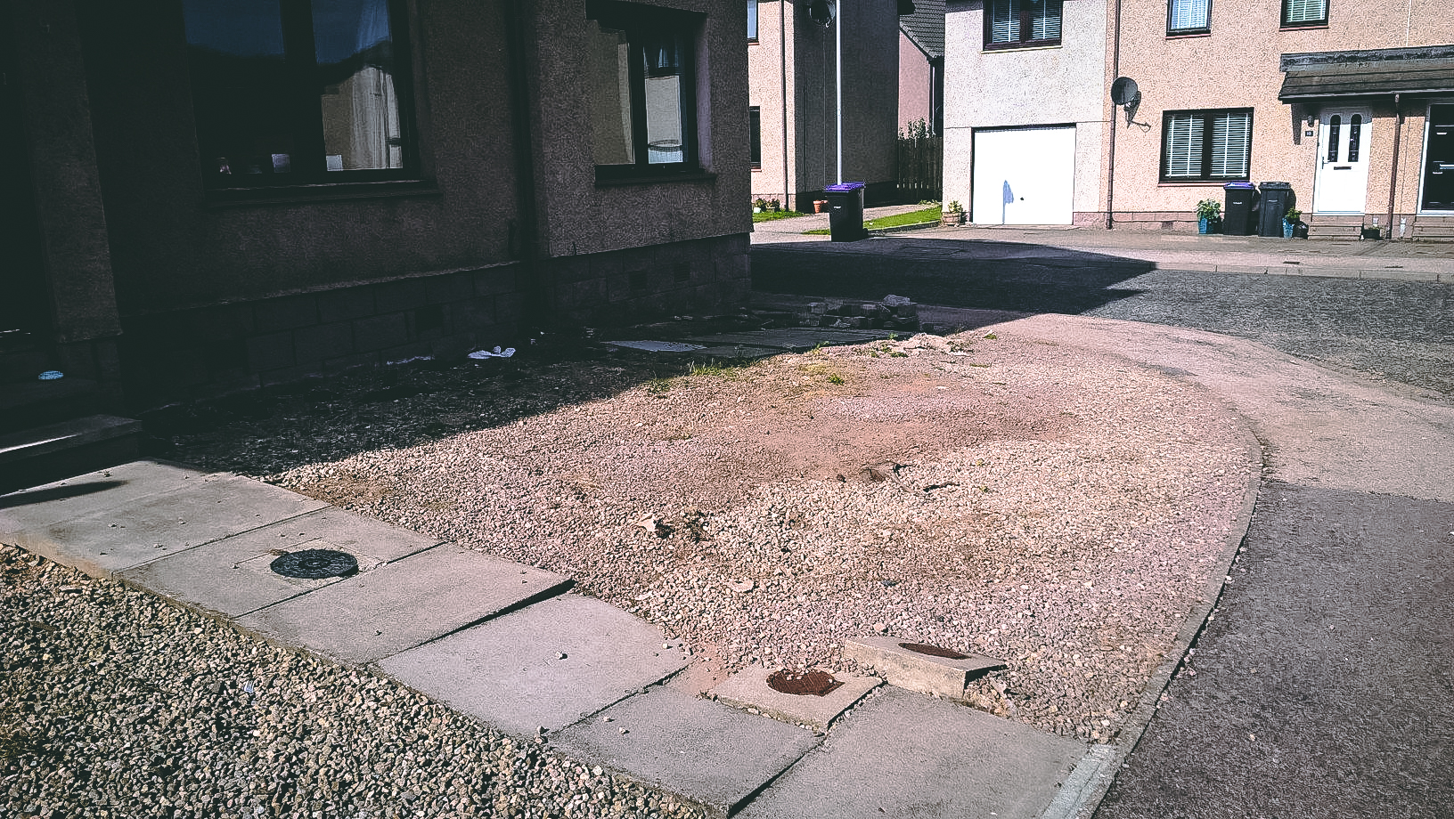 Aberdeen Driveway Before
