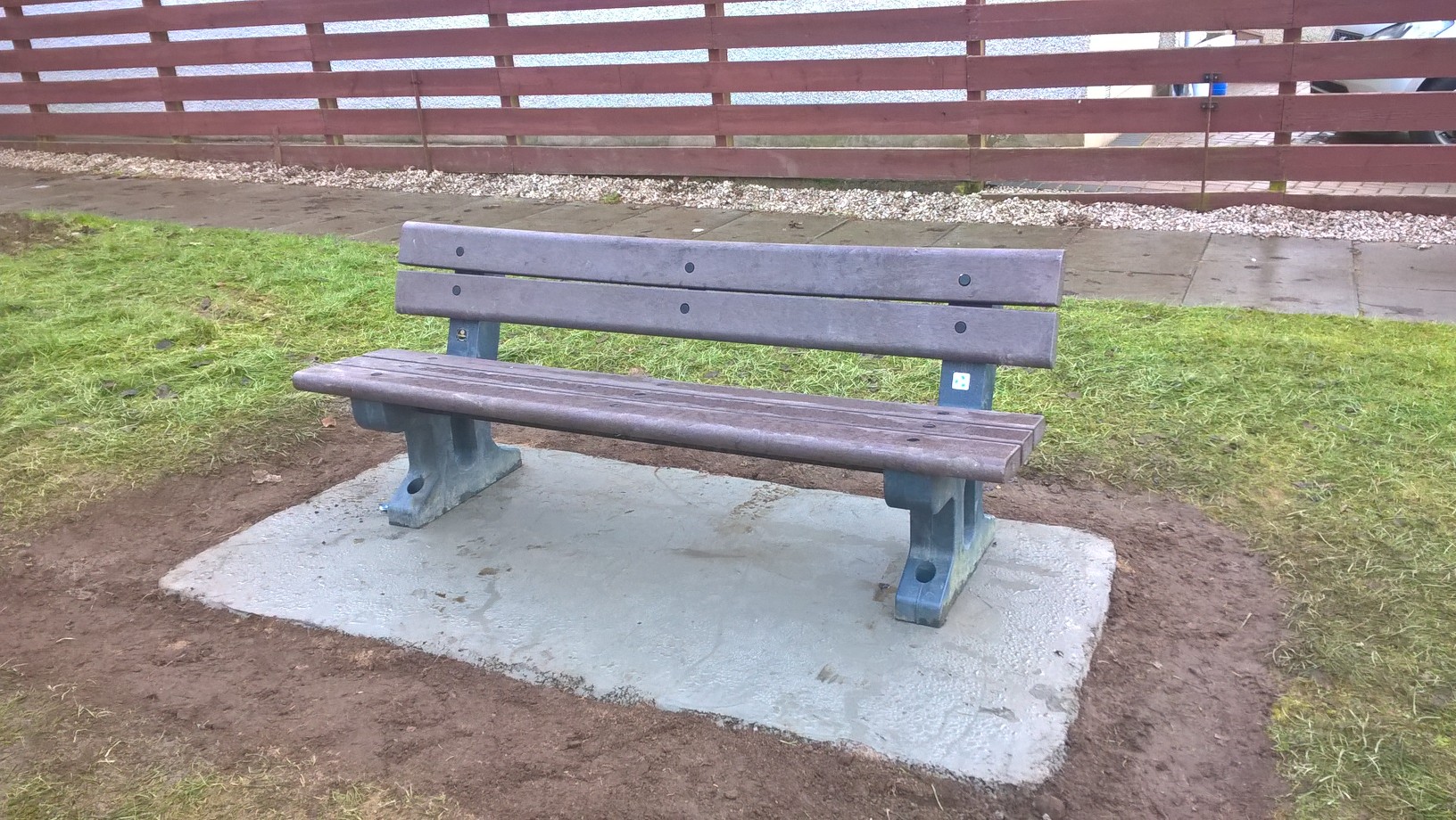 Bench installation, Inverurie