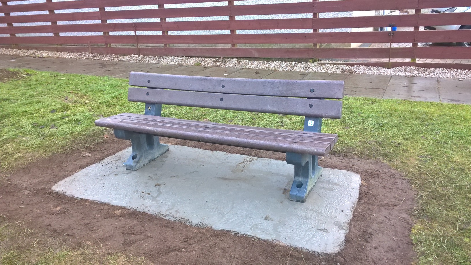 Bench installation, Inverurie