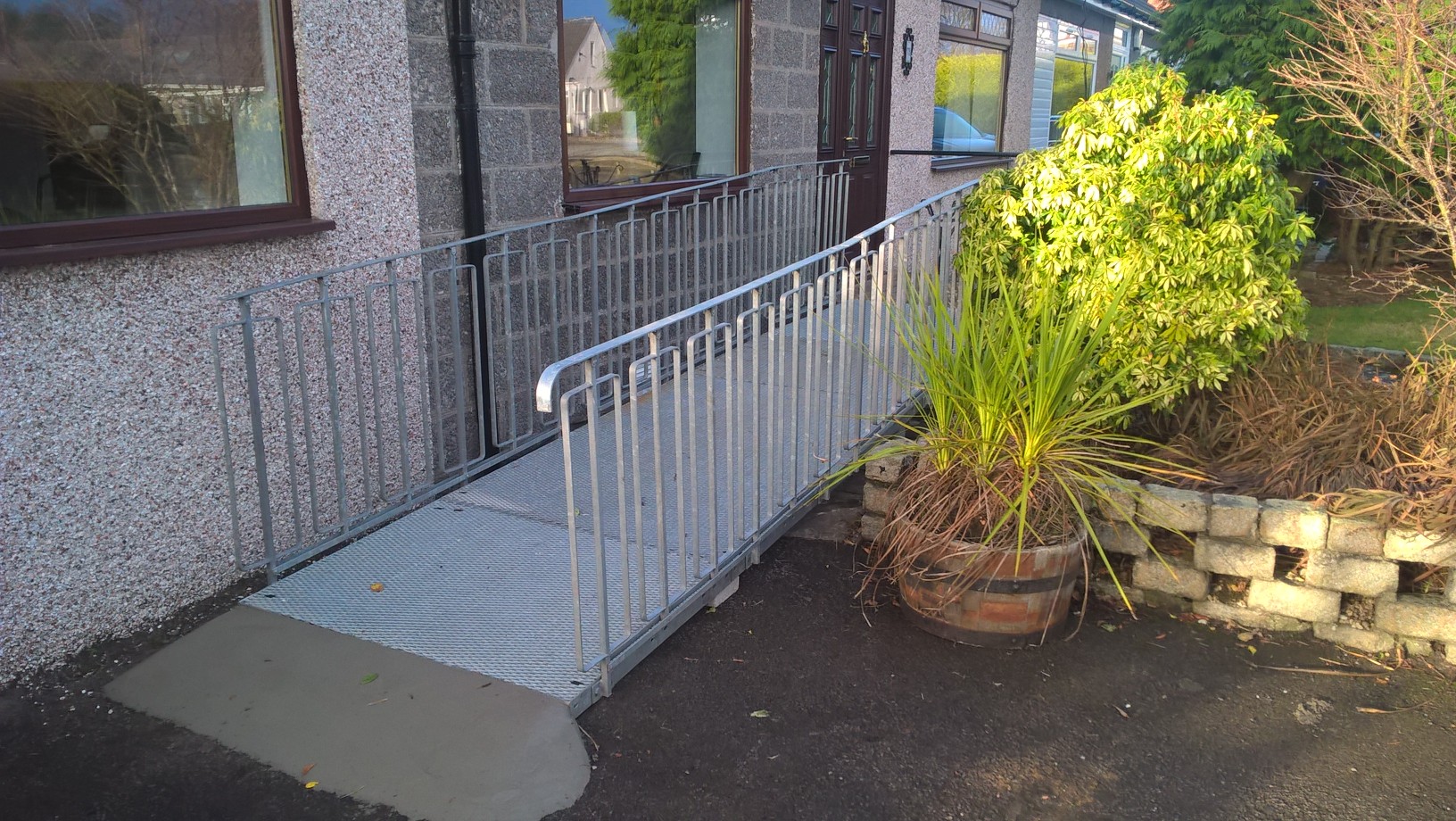 Modular ramp installation, Airyhall