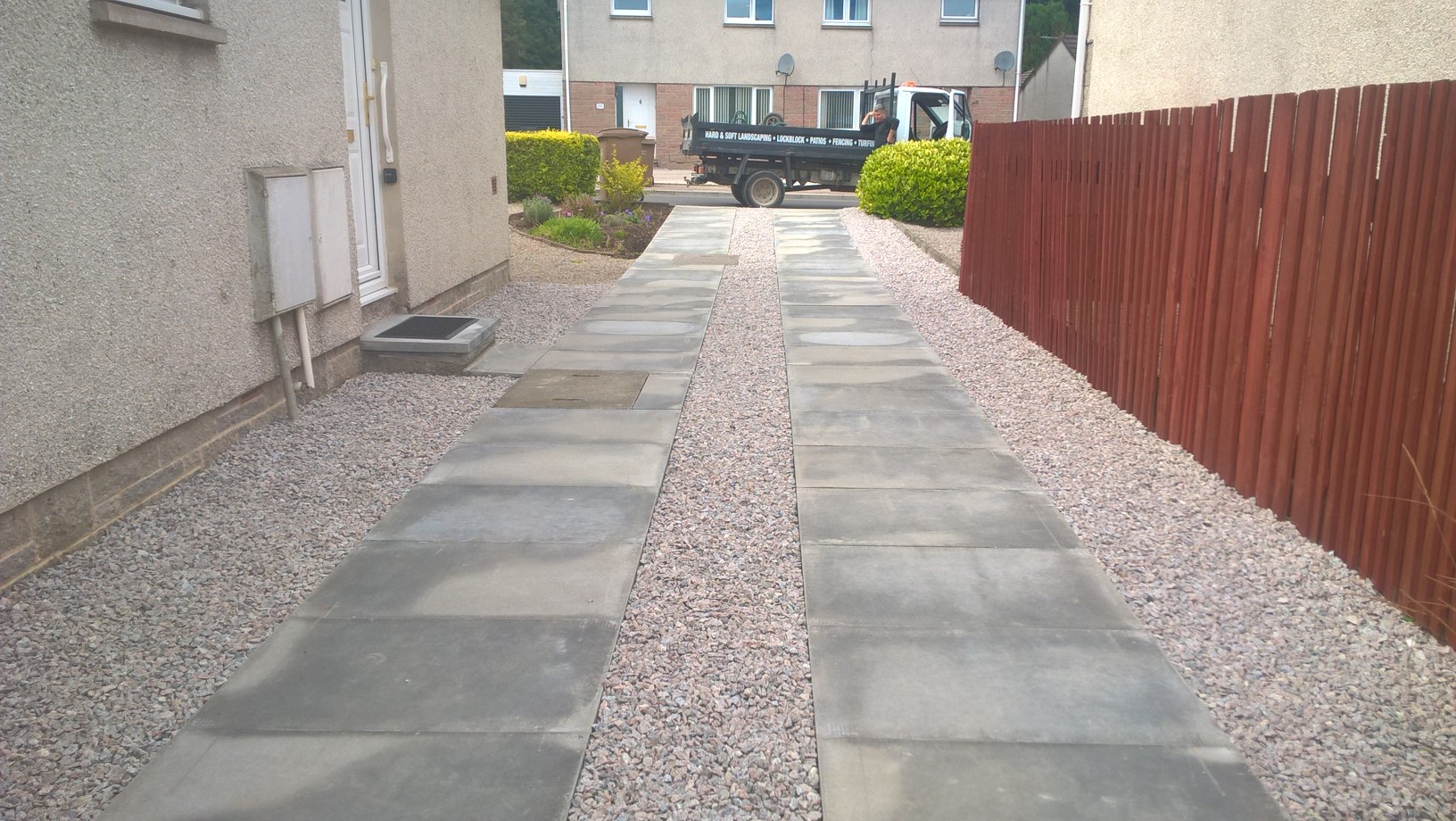 Driveway installation, Bridge of Don