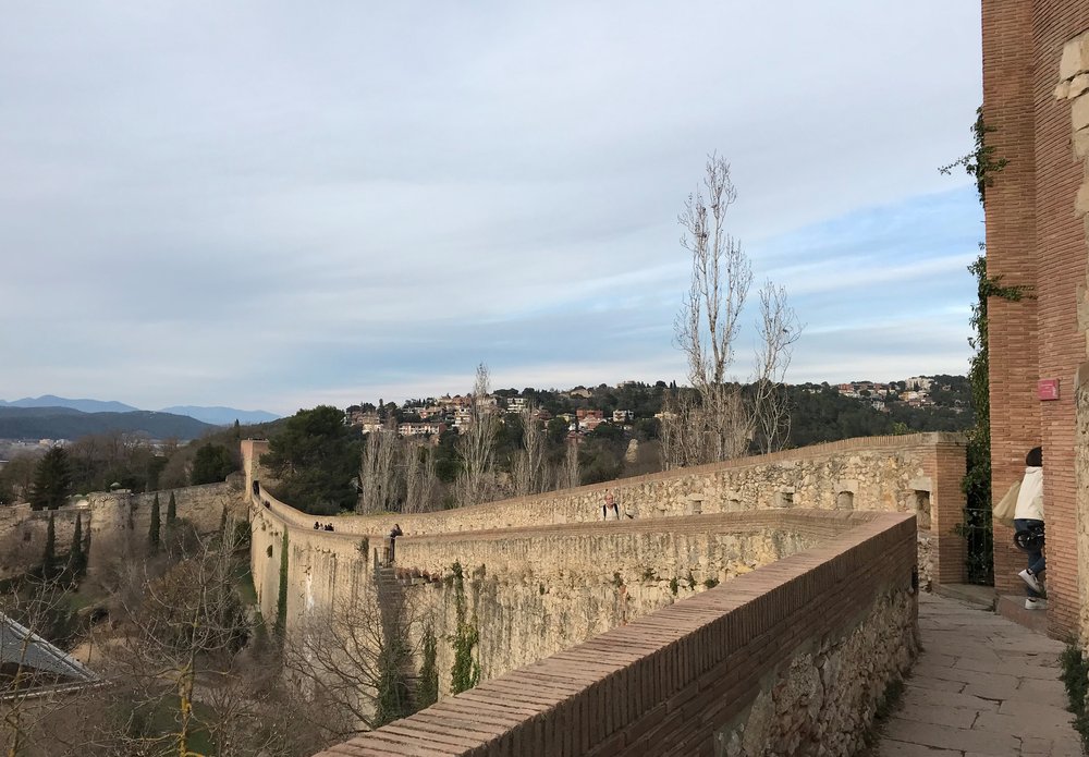 The Wall in Girona.