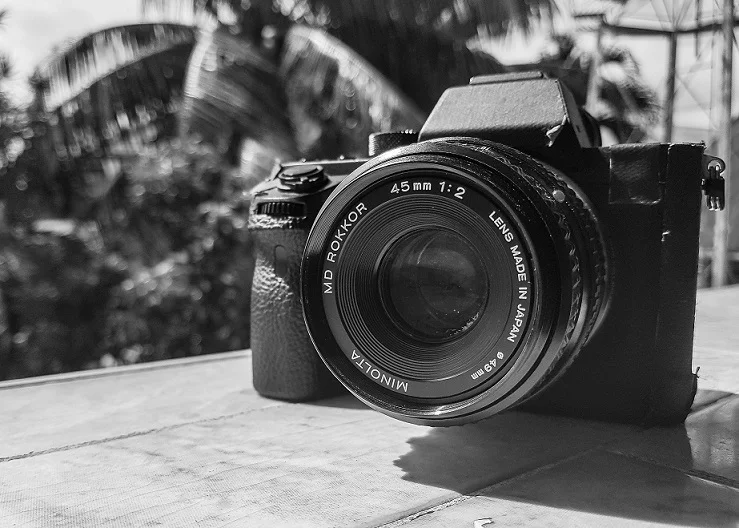 Sony A7R Mark II with Minolta MD Rokkor 45mm f/2.