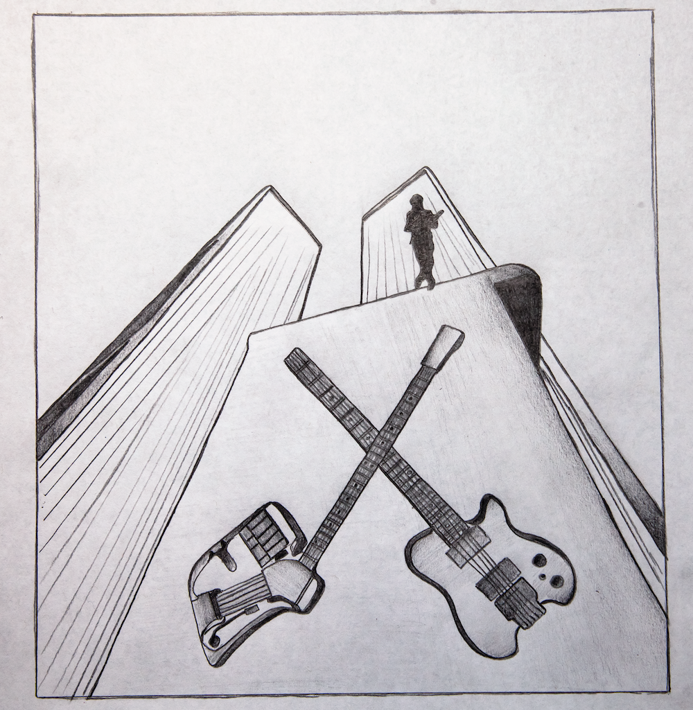  Preliminary Sketch (Graphite) 