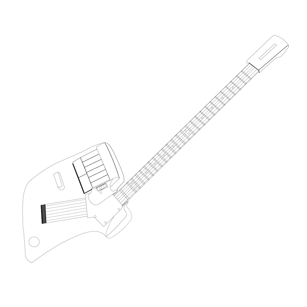  Vector Drawing of SynthAxe 