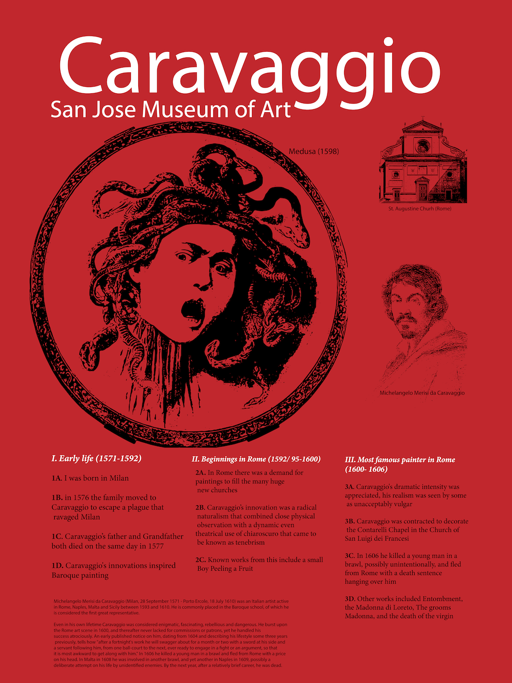  Initial poster design 