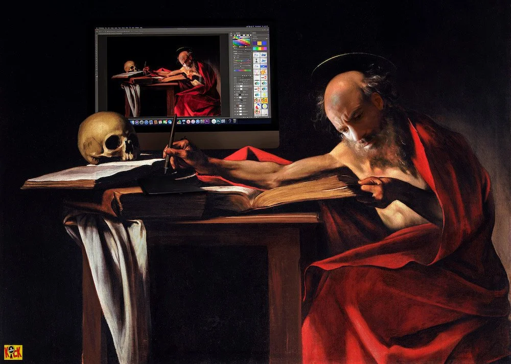  Saint Jerome Writing 