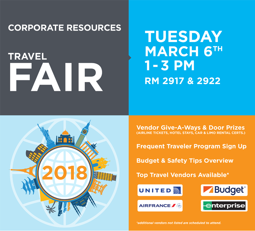 TRAVEL FAIR, EMAIL ANNOUNCEMENT