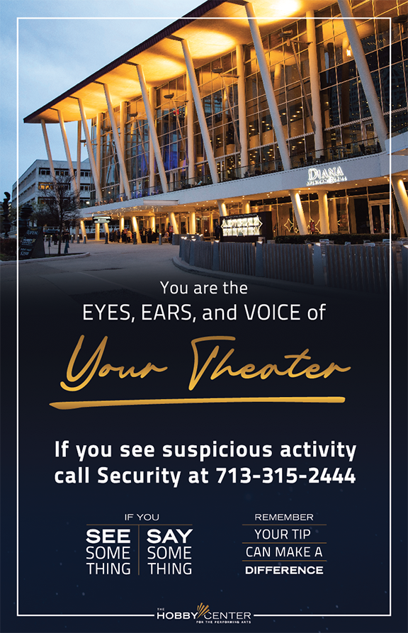   SECURITY POSTER, 11 x 17”  
