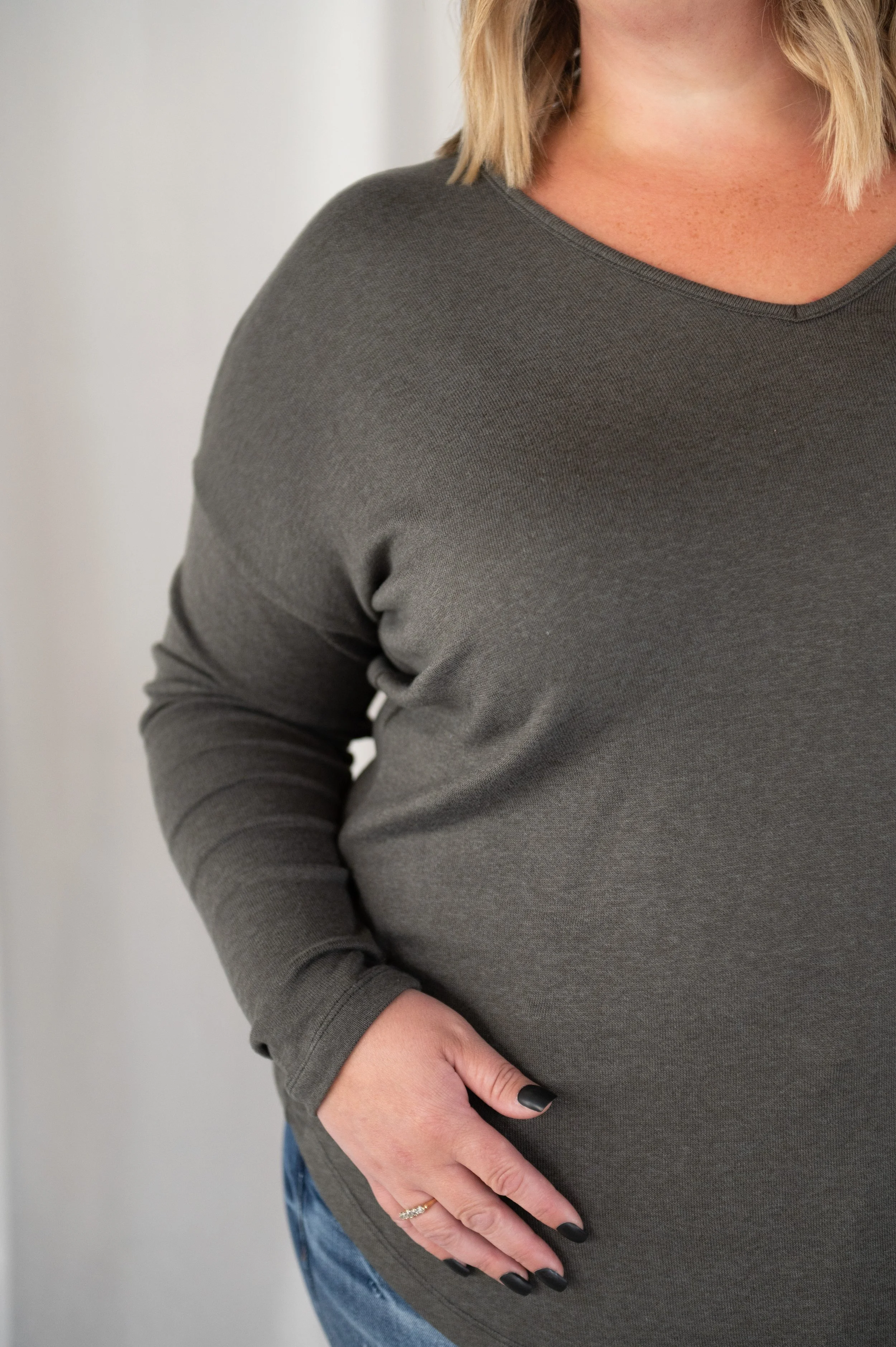 Knit V-Neck Sweater | Lost In Layers 