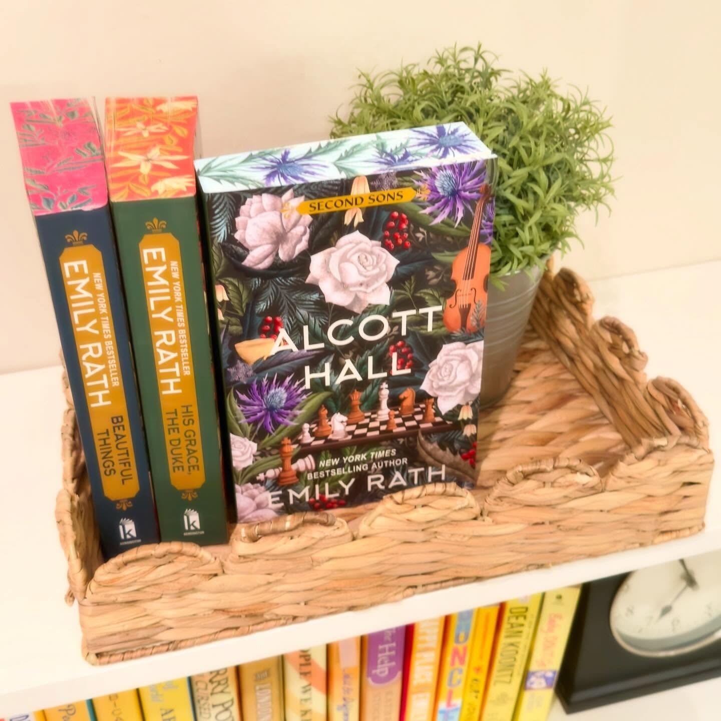 I have zero business starting a new series because I&rsquo;m partway through so many other series&hellip;

But these books caught my eye on TWO different trips to the bookstore. So I caved and bought them. I&rsquo;m less than a hundred pages into the