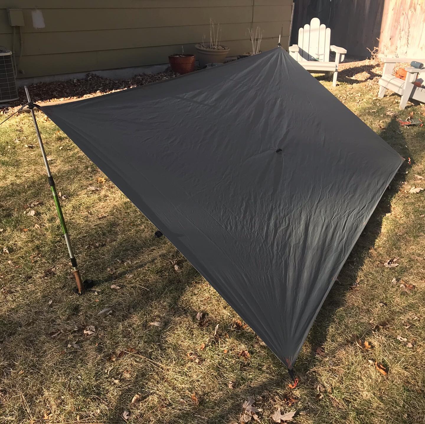 I have a couple lightly used Lean-To tarps in the Outlet, ready to ship. Perfect for use as a minimalist one-person shelter or to throw in your daypack as an emergency shelter. 

Link in bio. 

#idaho #idahome #backpacking #backpackinggear #camping #