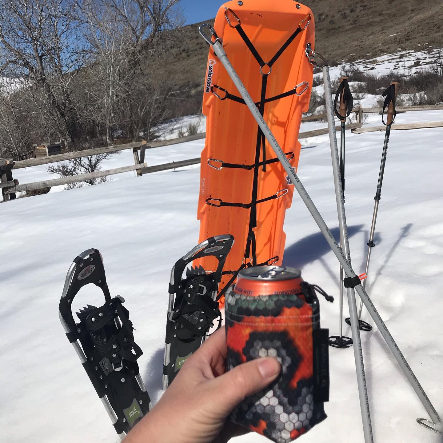 Parallel 43 accessories are built for all conditions. 

The Shelter Bag worked great for organizing gear and keeping it dry in the pulk. The can coozie did its job as always. 

If you&rsquo;re looking for outdoor storage options and accessories pleas