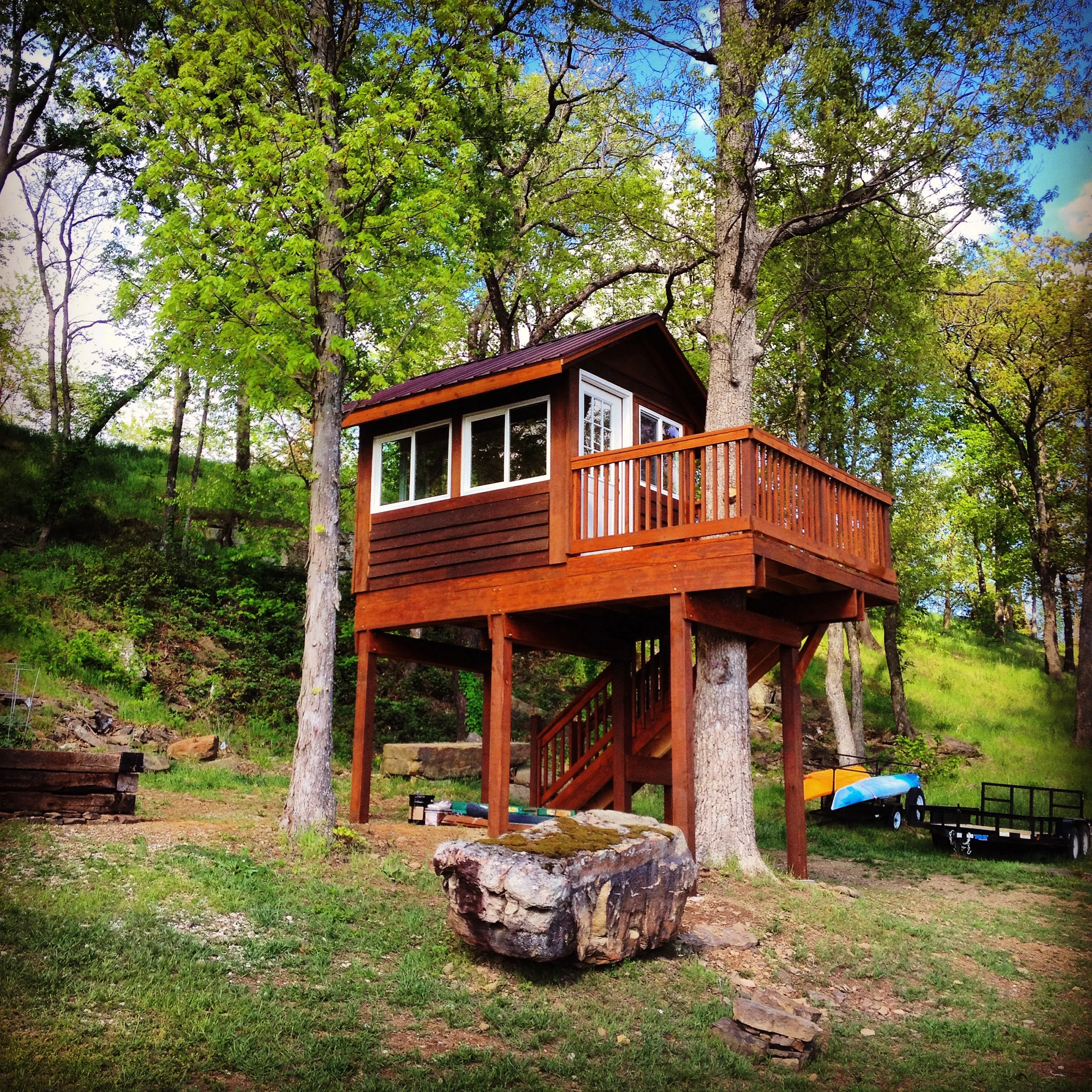 Lake Sequoyah Treehouse
