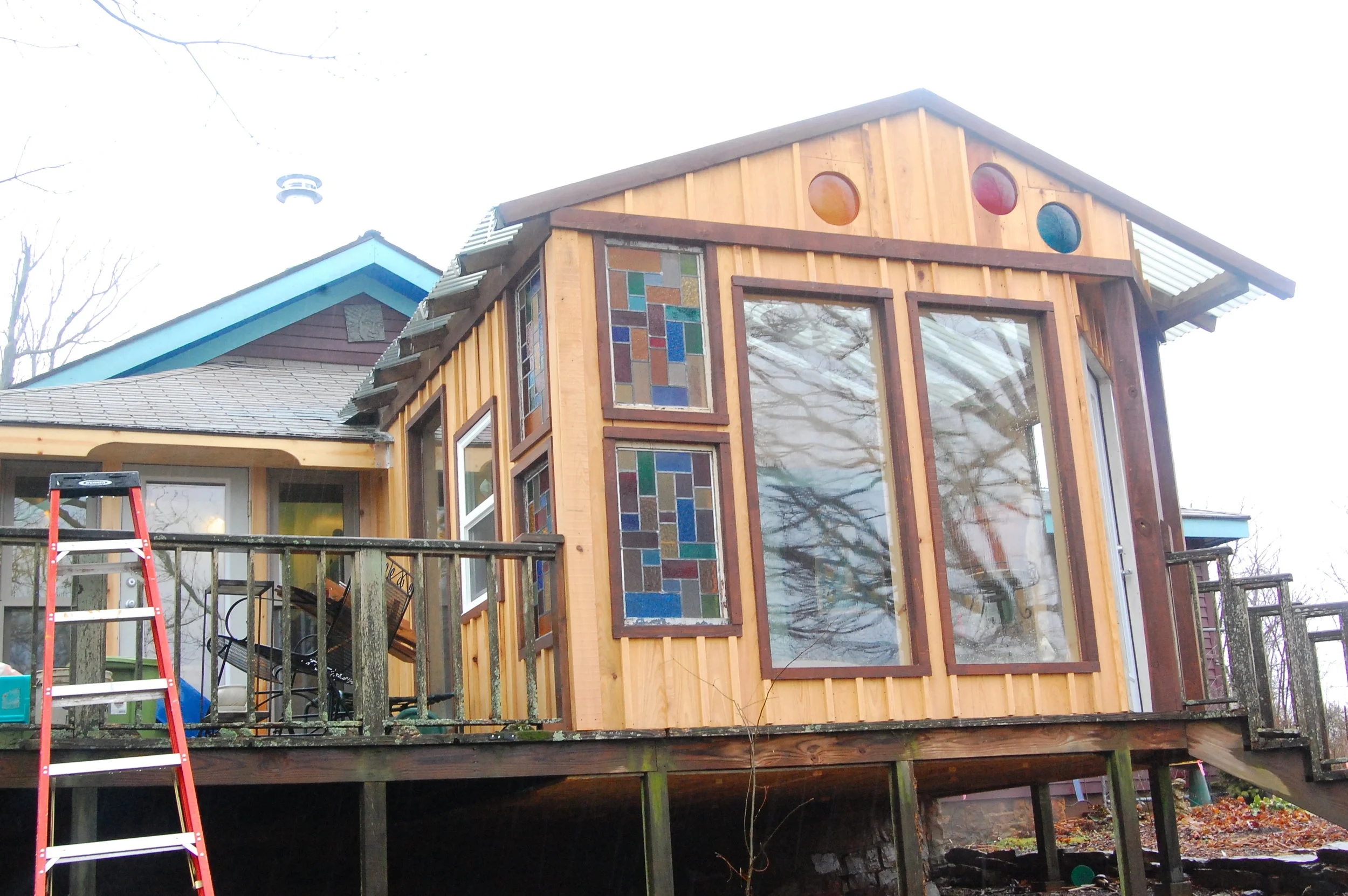 Stained Glass Sunroom