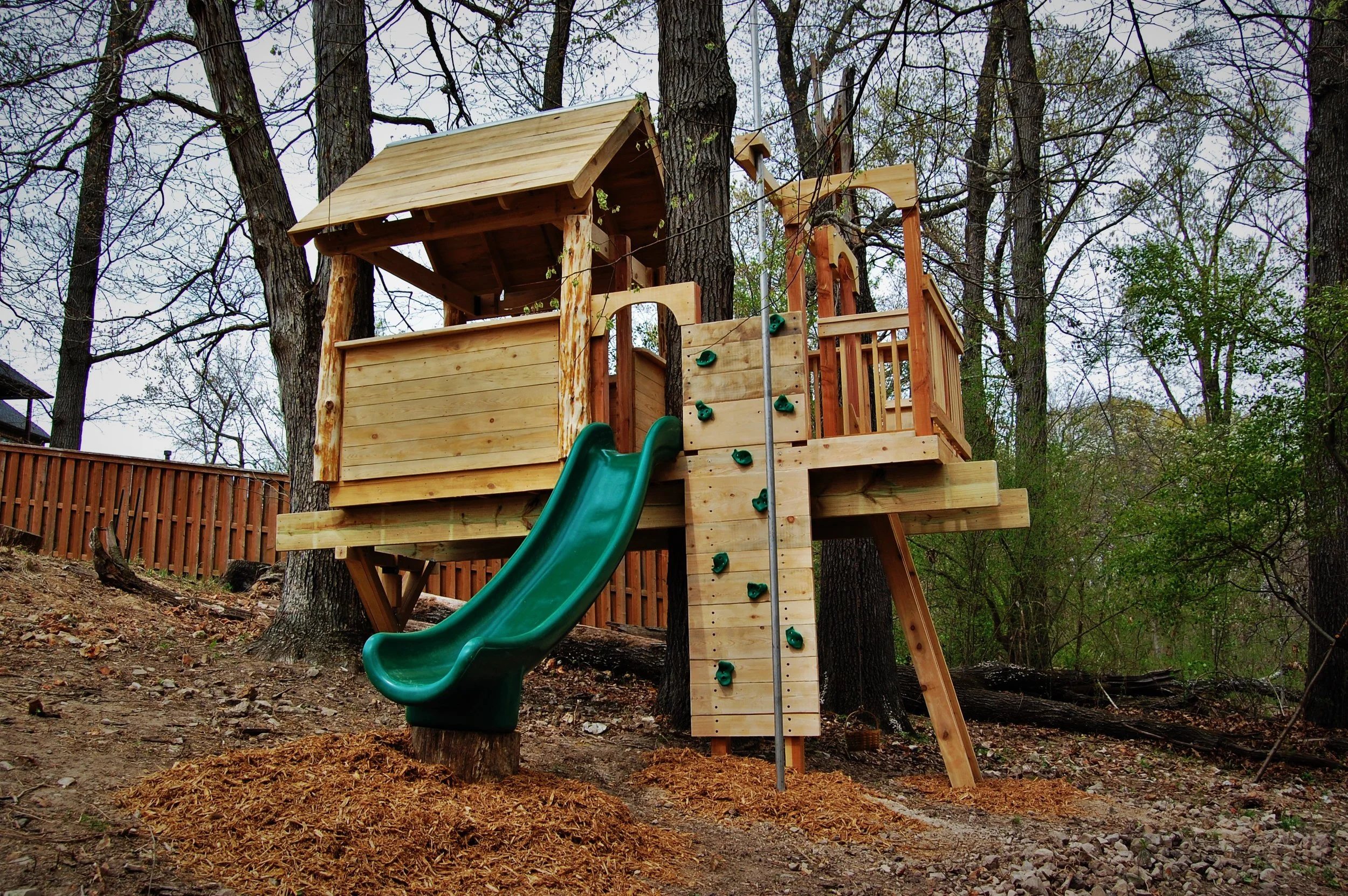 Make a Wish Foundation: Tyson's Treehouse — Natural State Treehouses