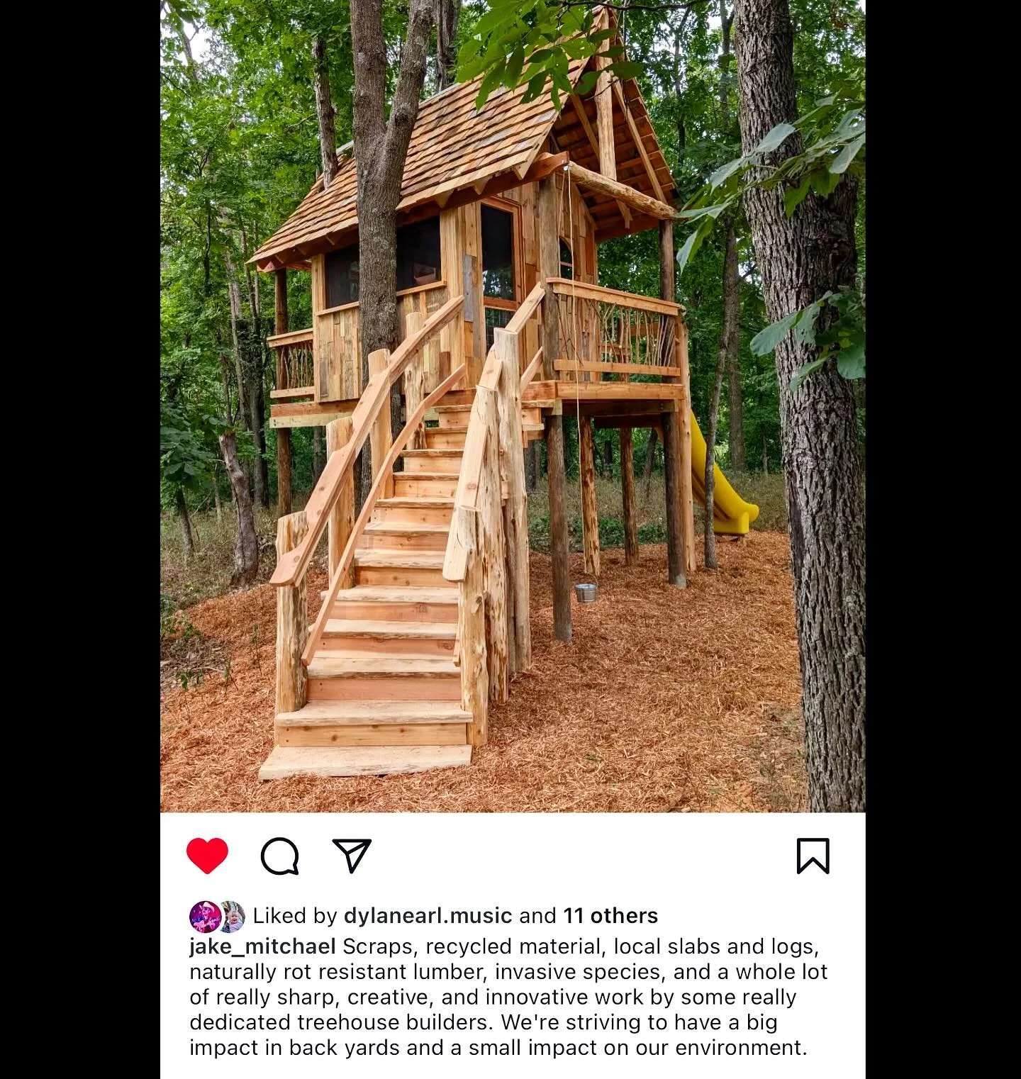 Love our work, love our crew&hellip; best job ever.
.
Shared from @jake_mitchael
.
@royboypilgrim for the locally sourced live edge staircase tread slabs