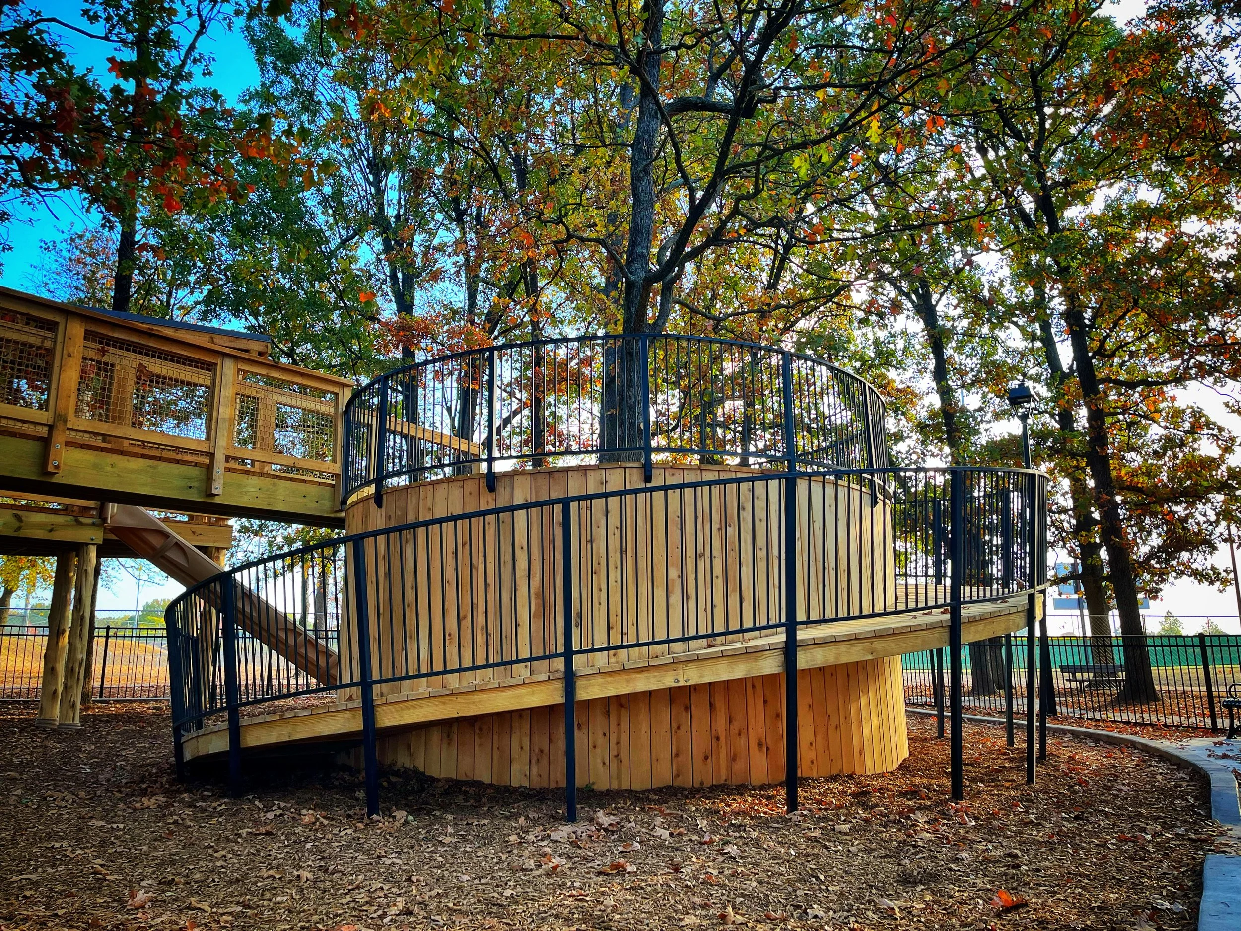 Gerald Harp Treehouse Park - Springdale, Arkansas