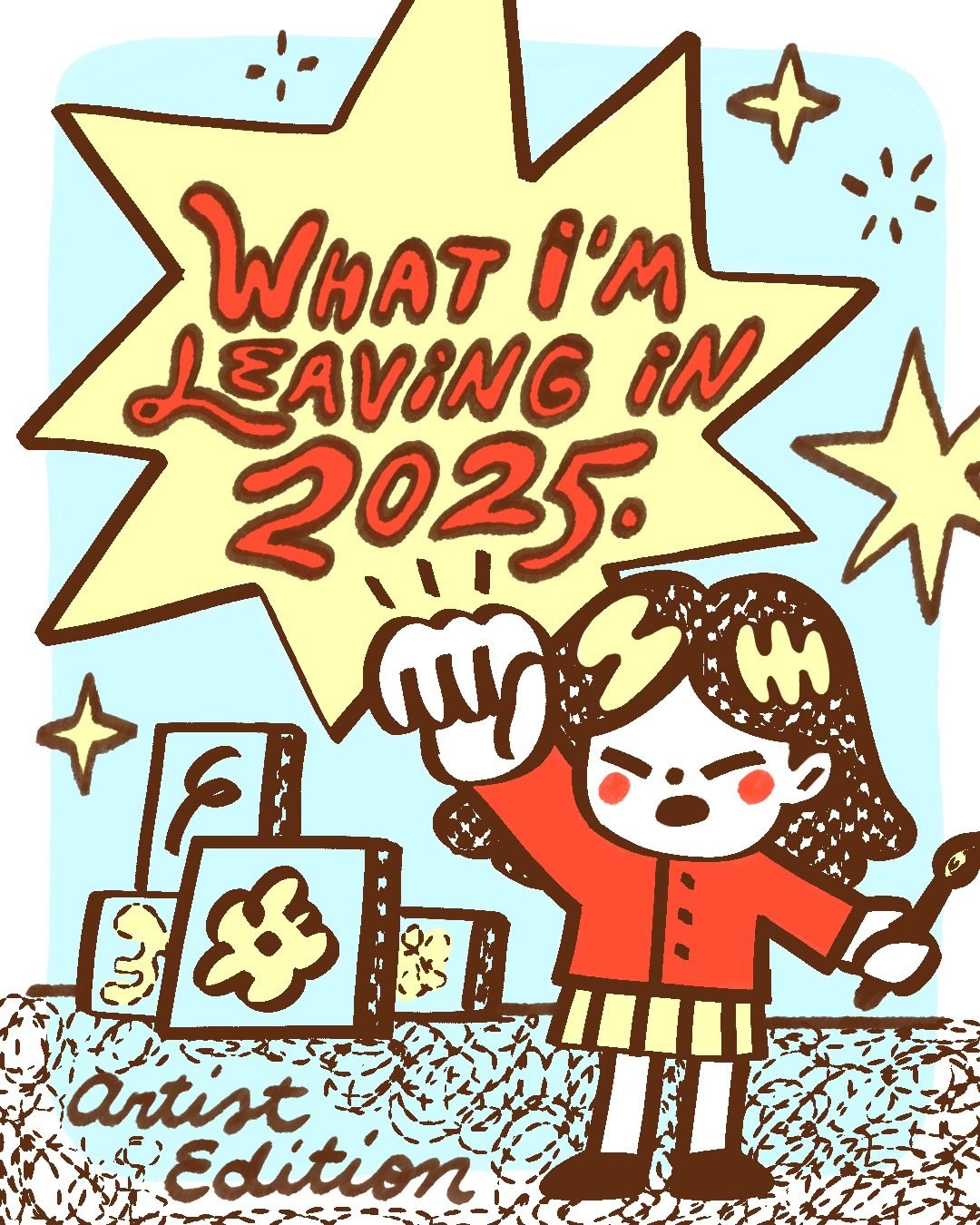 These are some things I&rsquo;m trying not to bring into 2026, what are some of yours? A lot of these mental blocks actually affect my creativity so much so in the new year I&rsquo;d want to find ways to keep pushing past them and see how it can insp