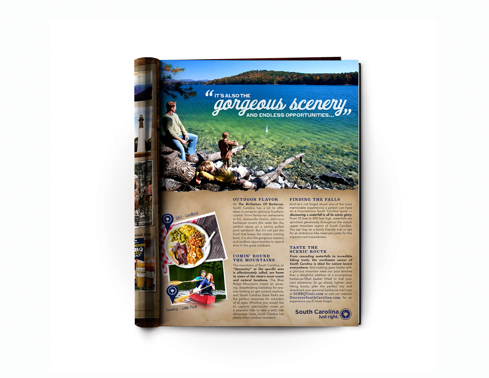 South Carolina Tourism - Ad Concept 1