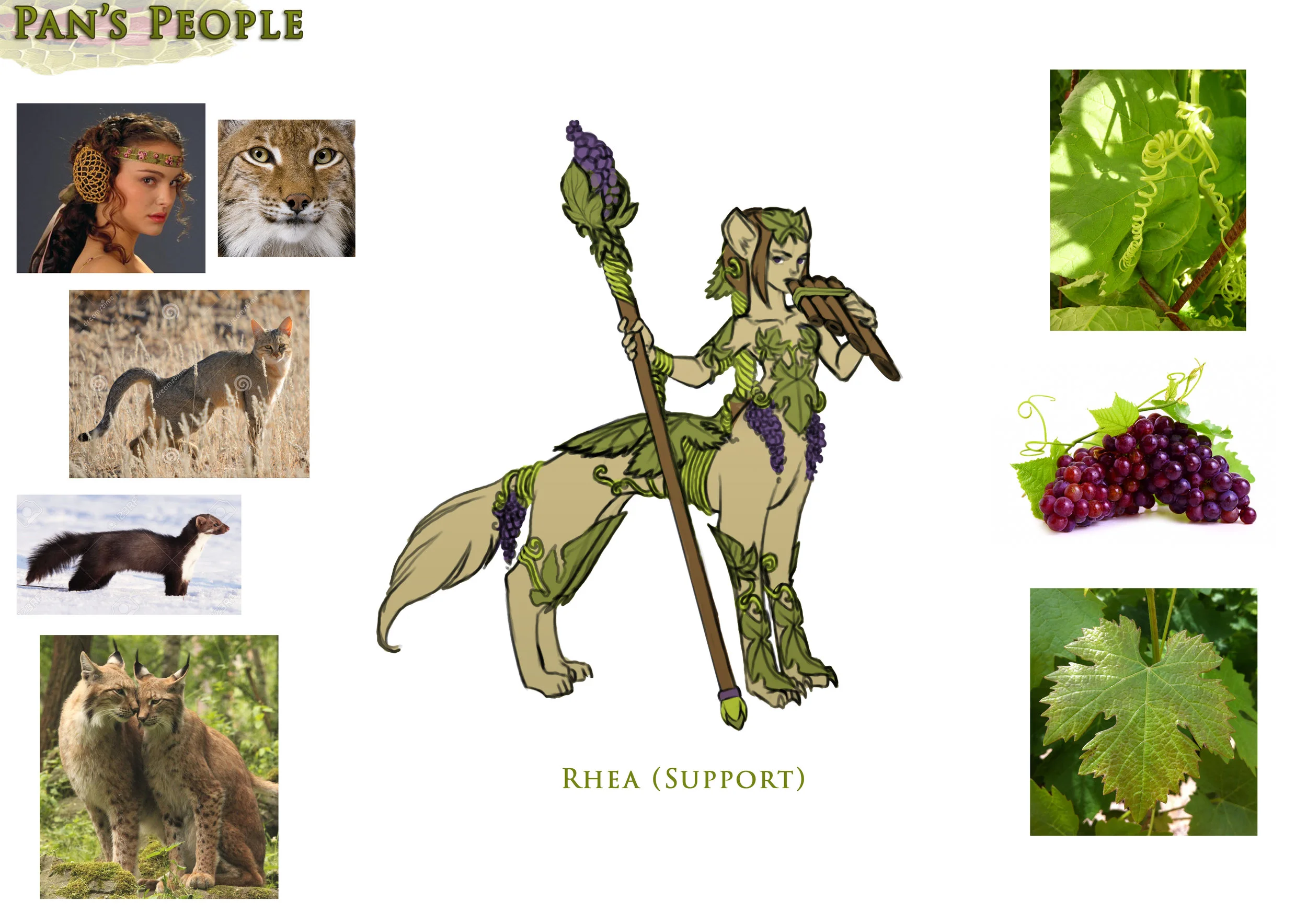 Rhea , Pan's People Support Character, Copyright by Goodgame Studios