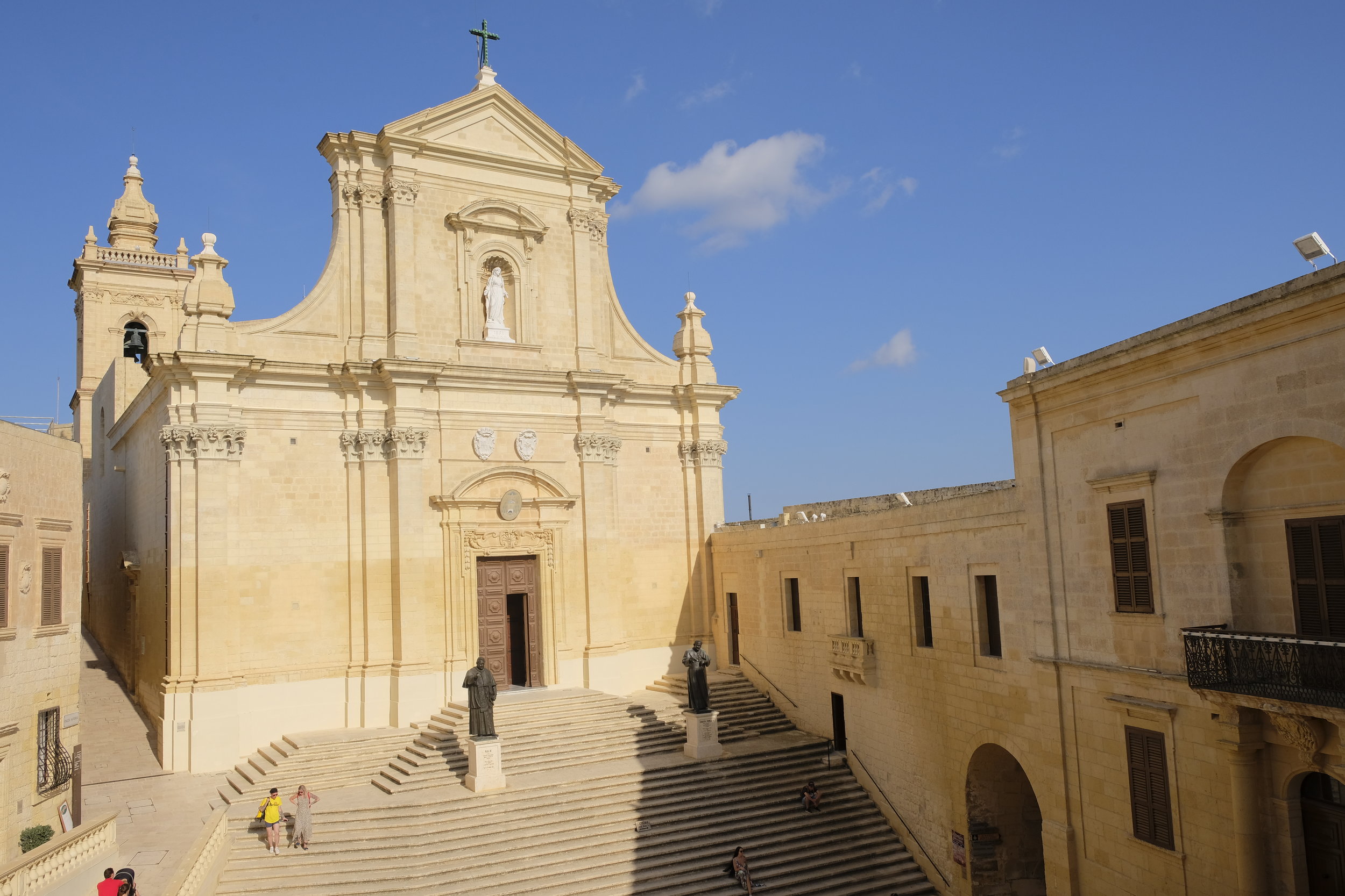 The Catholic Cathedral of the Assumption, in Gozo's Cittadella