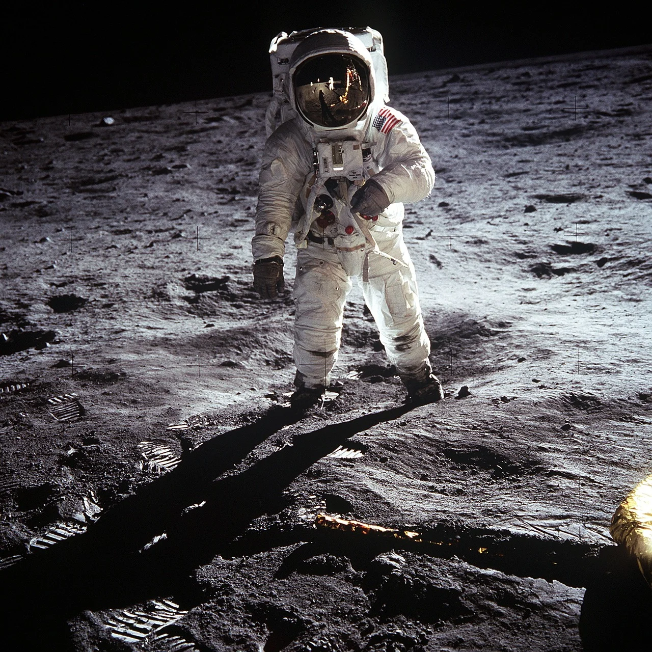 Neil Armstrong, Apollo 11 Moon Landing, 20 July, 1969.