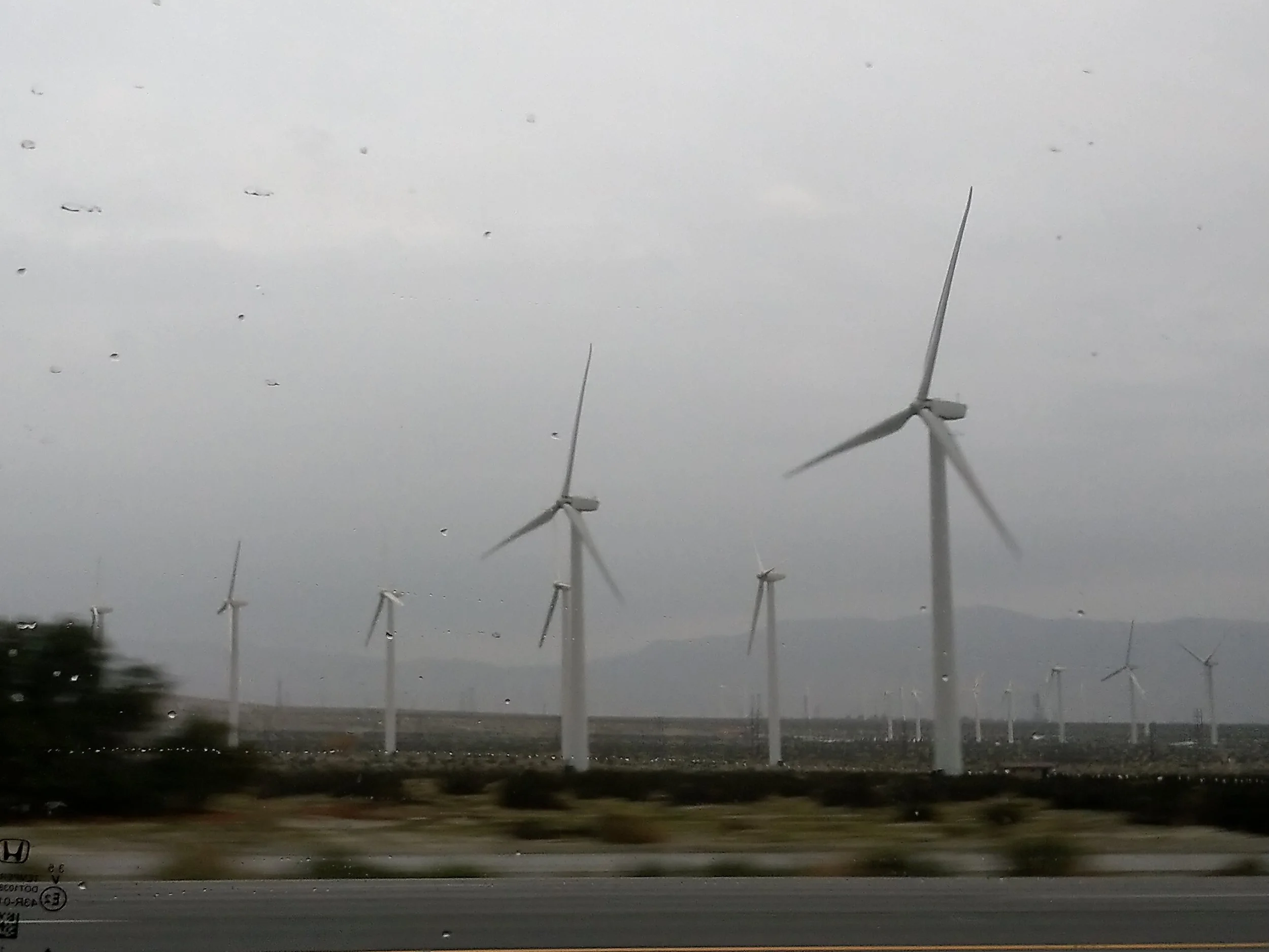 I have deduced the previous data, largley because this image was geotagged to the San Gorgonio Pass Wind Farm.