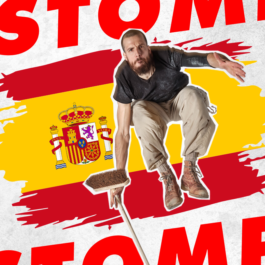 This week we head to MADRID for 3 weeks! 🇪🇸

We will be performing at Espacio Ibercaja Delicias from Thursday 4th May - Sunday 21st May 🗓️

#Stomp #Stompworldwide #Stomptour #Stompmadrid #espacioibercajamadrid #Madrid #Theatre #livetheatre #Music 
