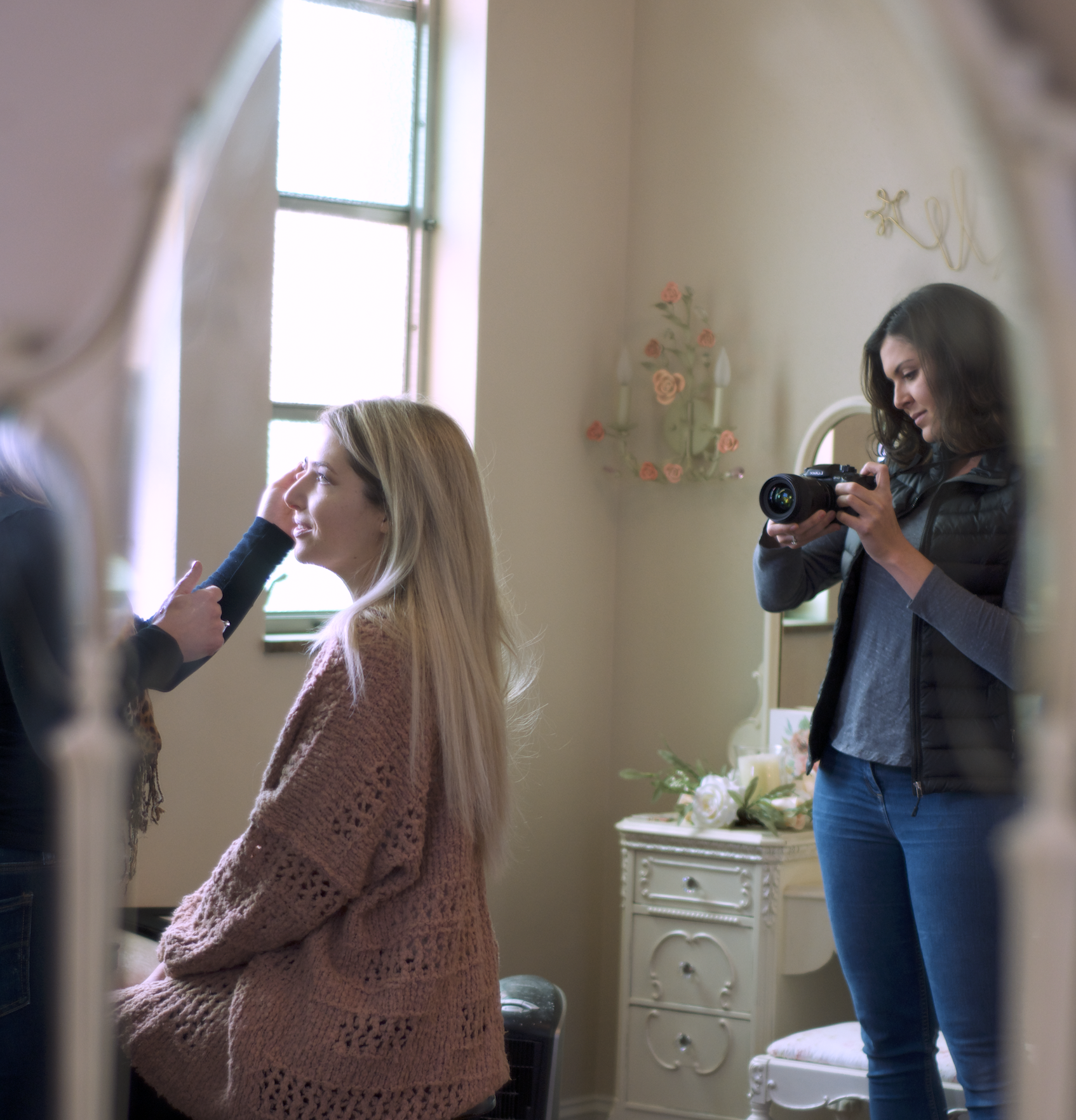 Wedding morning of gh5 videographer small camera
