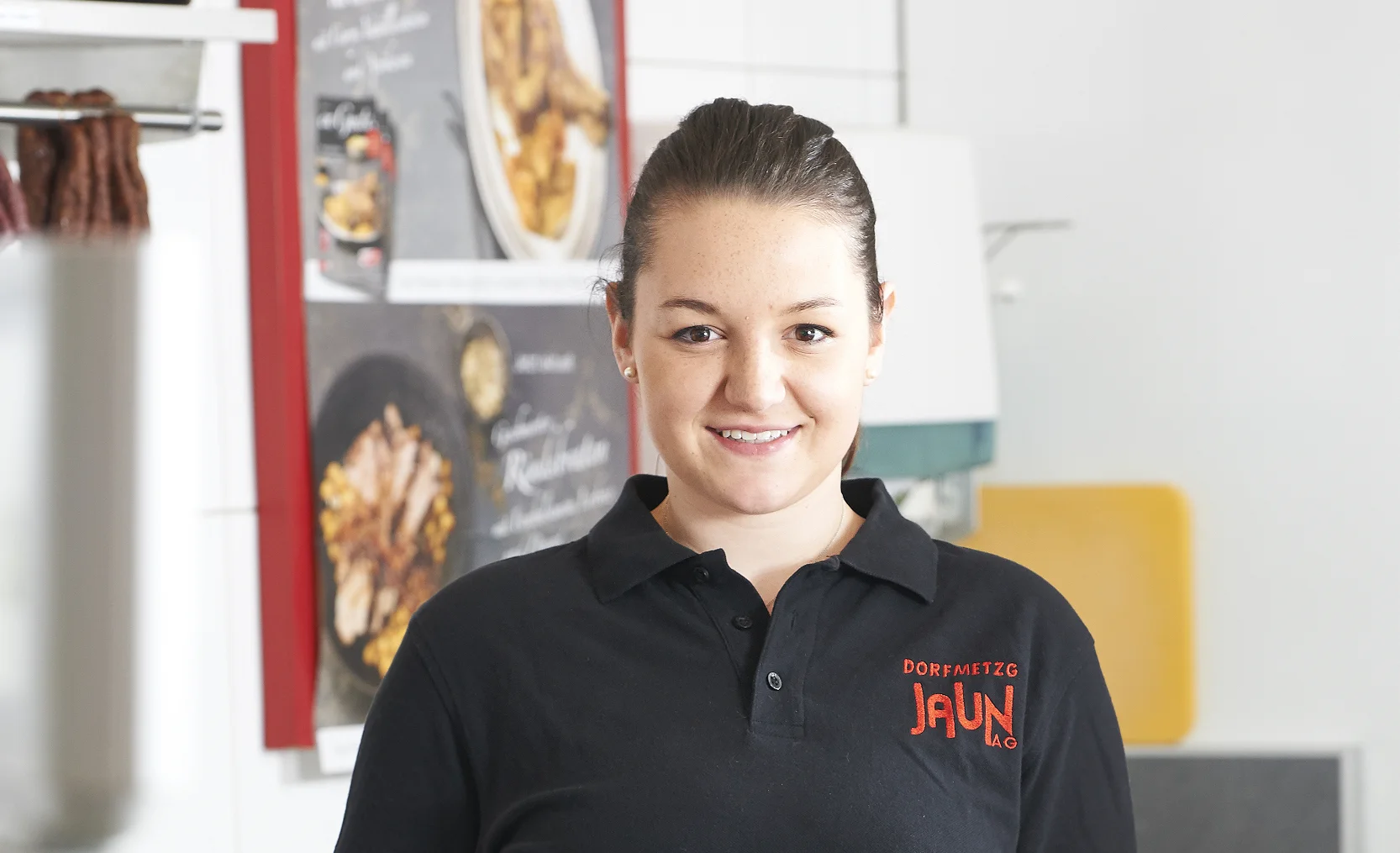 Claudia Jaun, spécialiste de la viande, Dorfmetzg Jaun