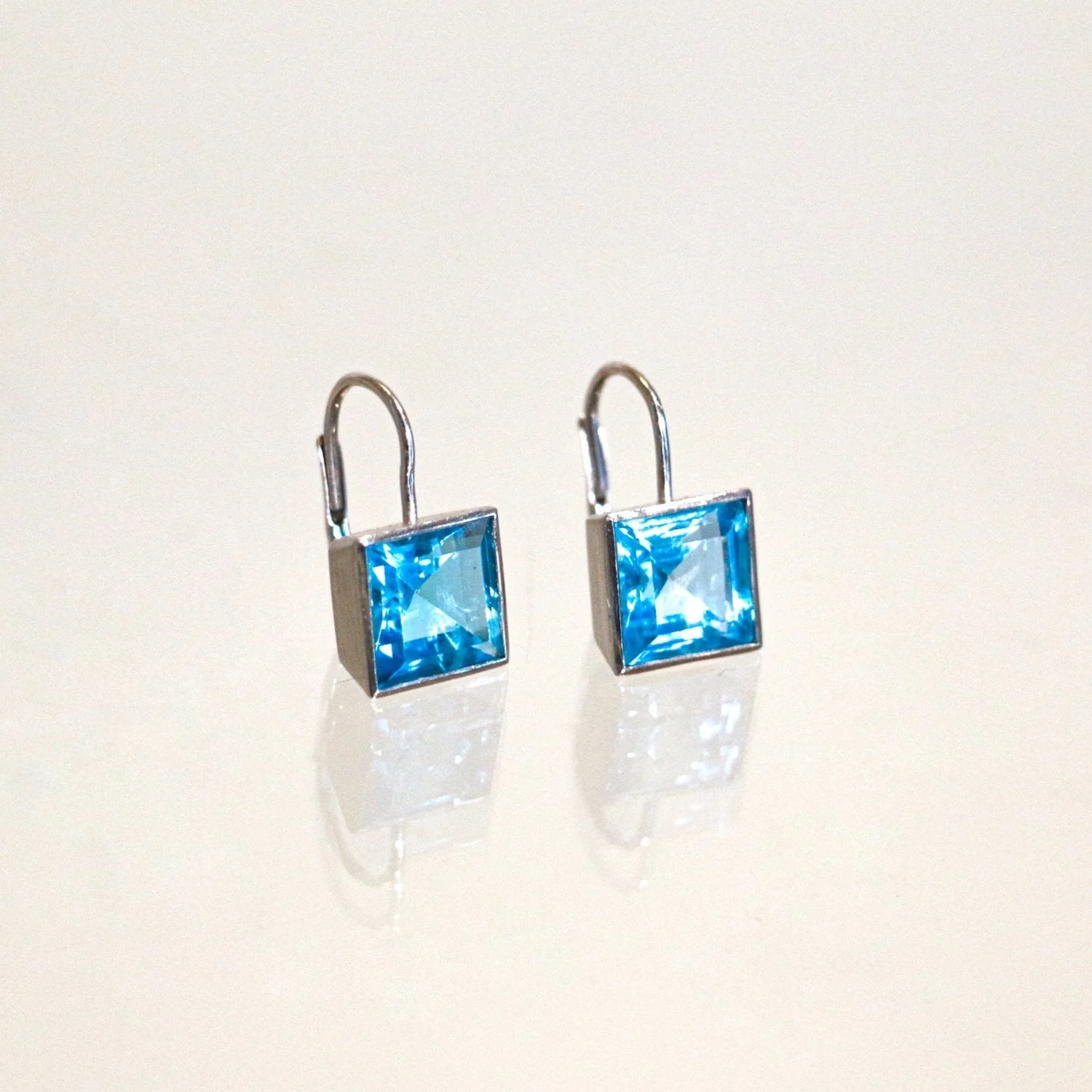 Ring &amp; Ohrhänger – Blautopas