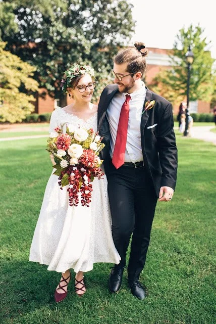 Hannah McDill and her husband, Daniel