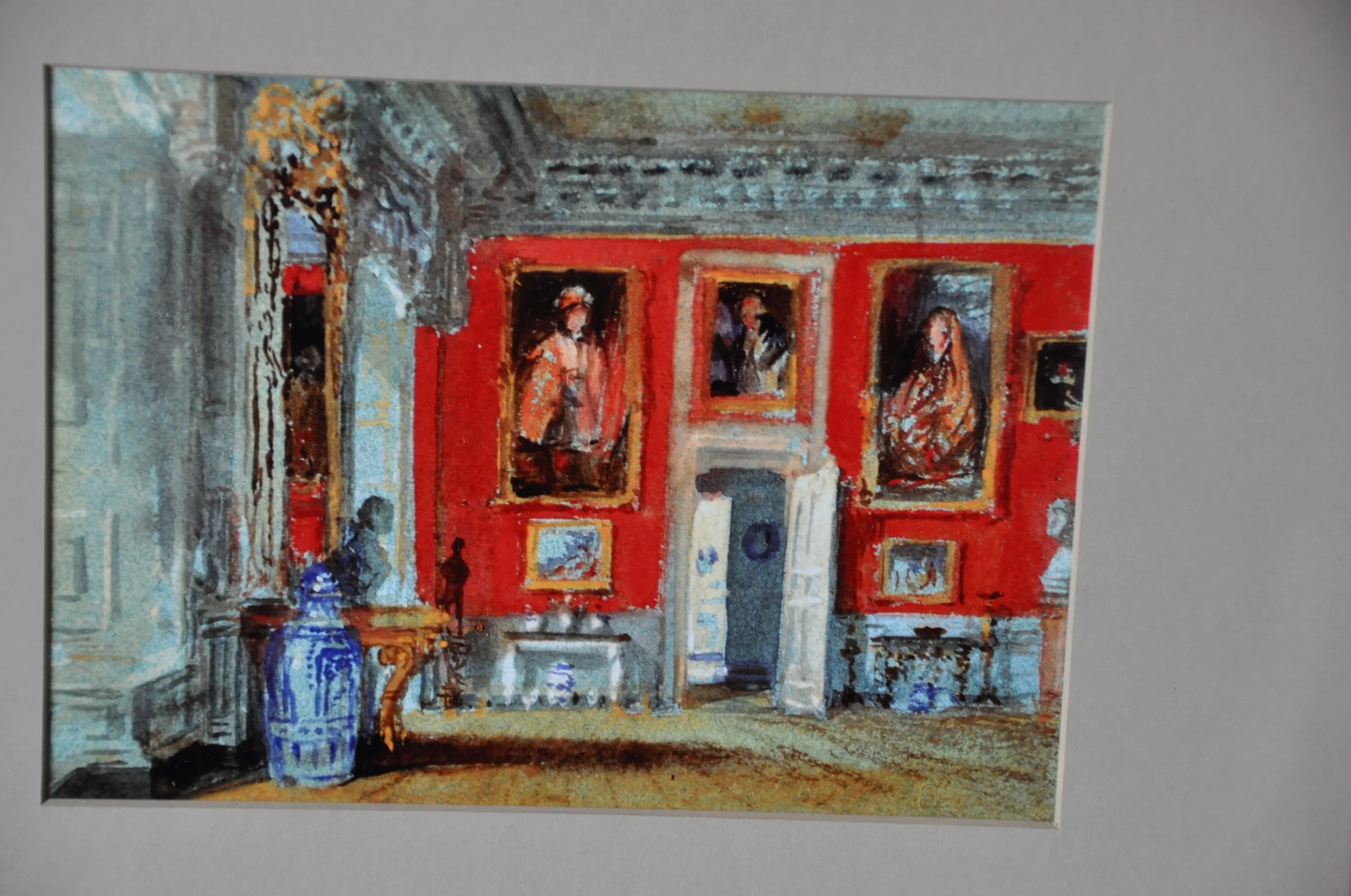 'The Red Room' (about 1827) by J M W Turner, Petworth House