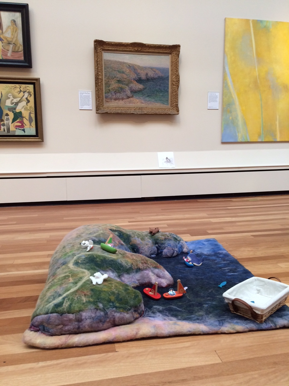 Soft play, York Art Gallery