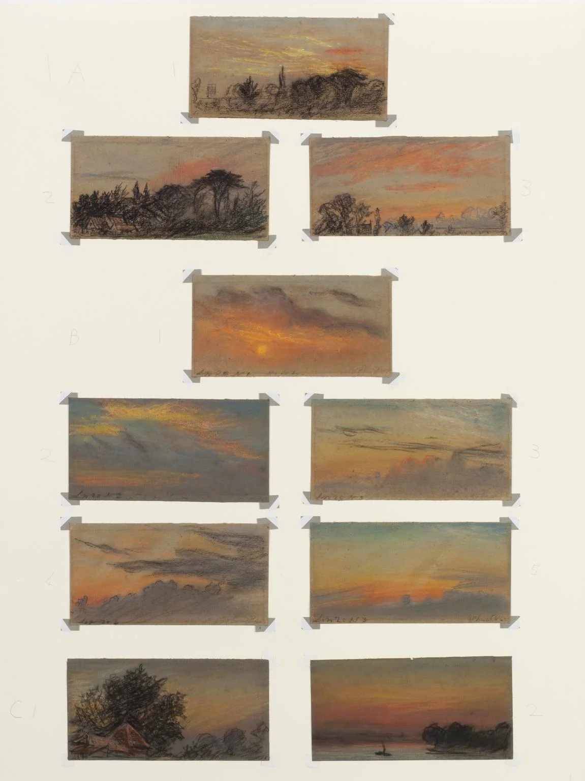 ‘Sunset and afterglow’ (1883) by William Ashcroft, Science Museum 