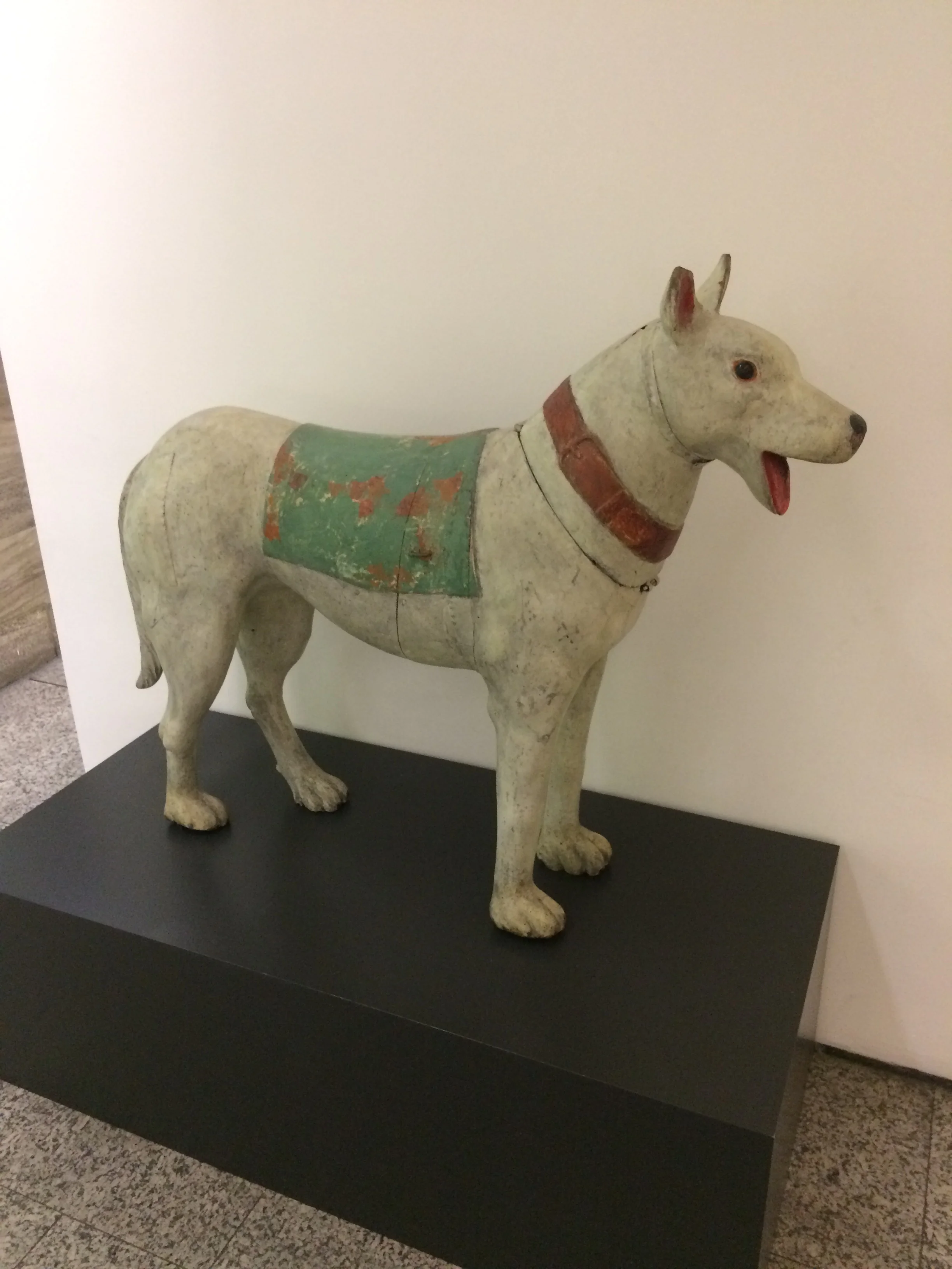 Firework figure in the shape of a dog, Germanisches Nationalmuseum, Nuremberg