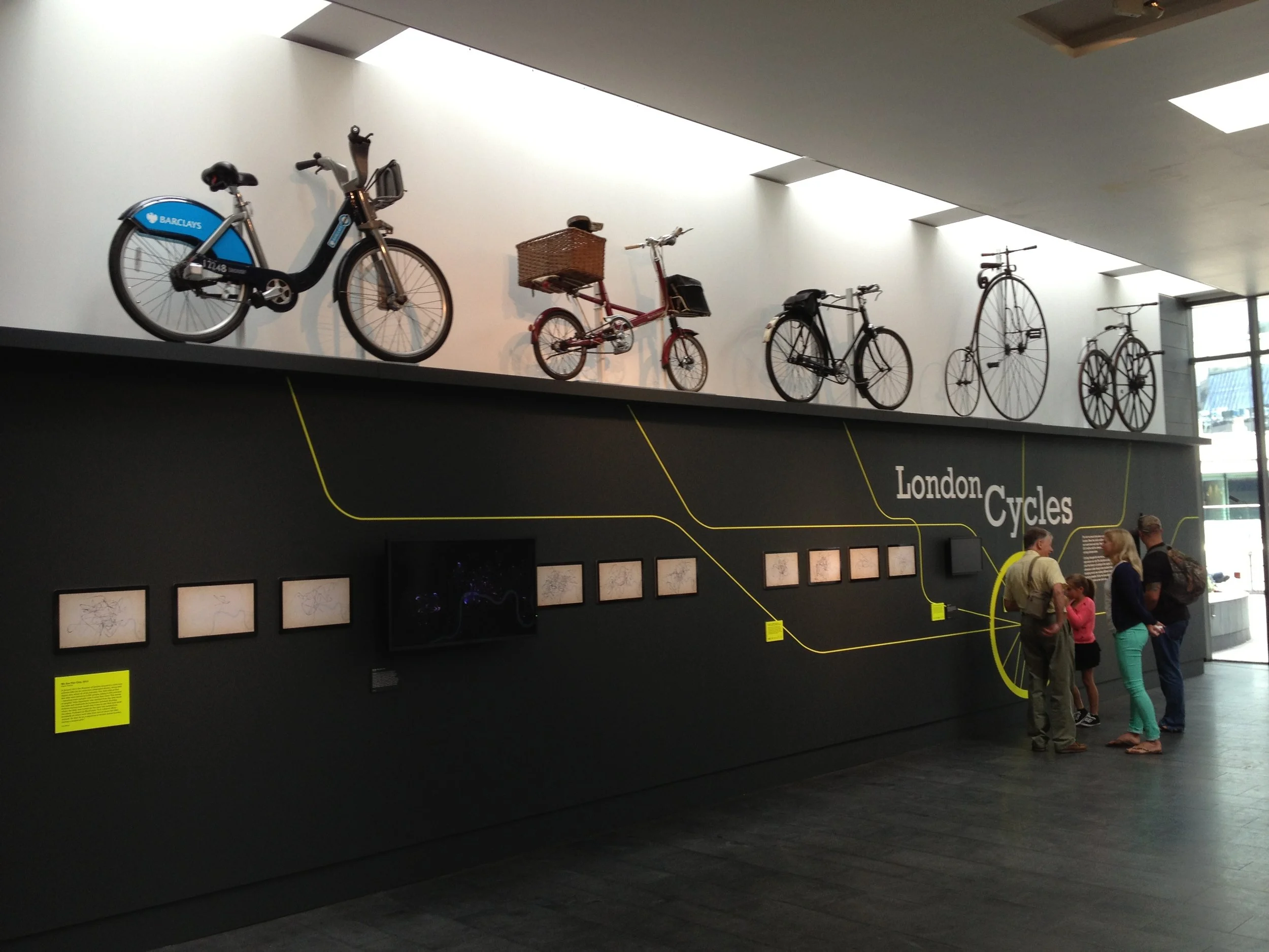 Bicycle timeline, Museum of London