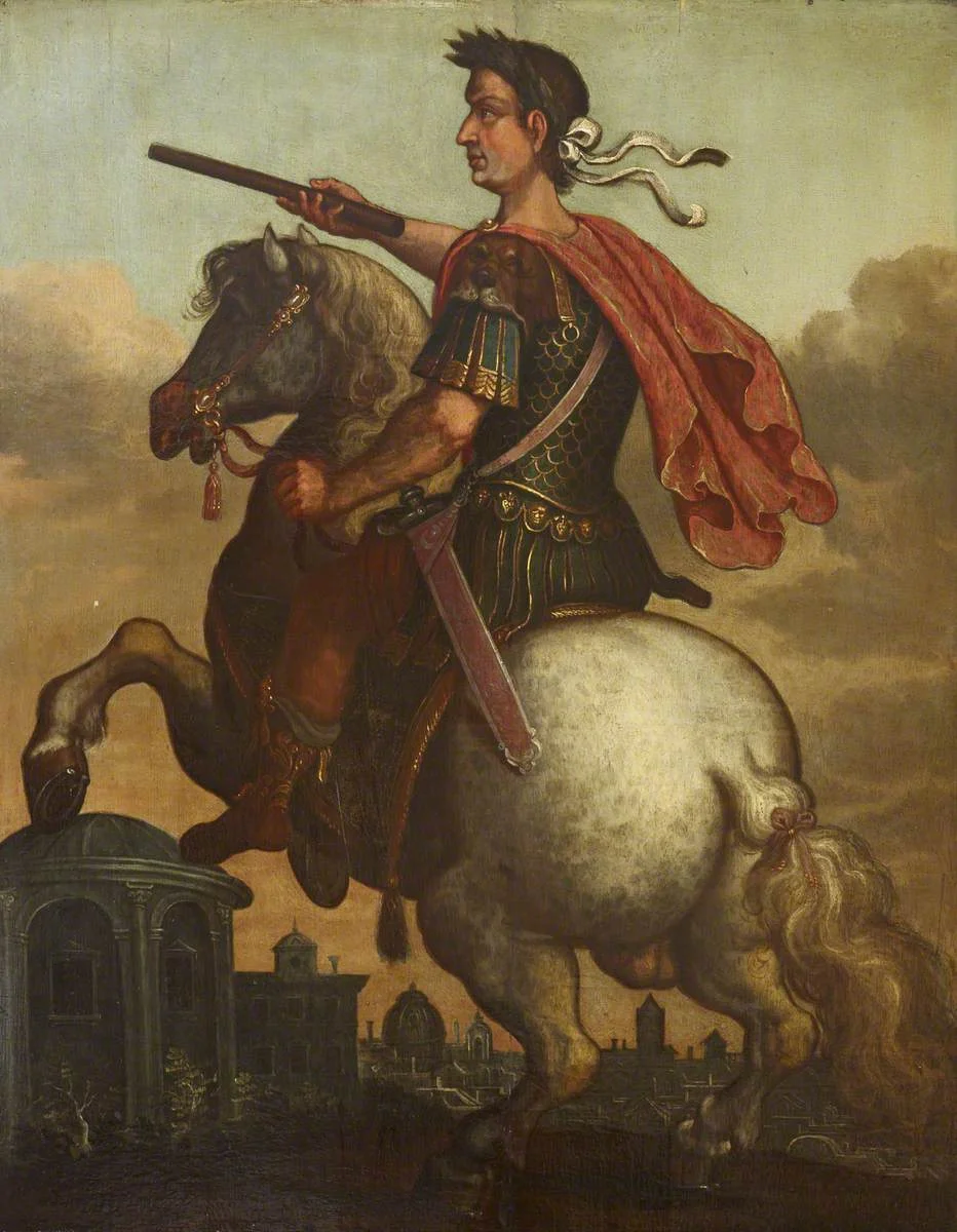 ‘Hadrian’ (1600s or 1700s) after Antonio Tempesta (1555-1630), Anglesey Abbey, Cambridge
