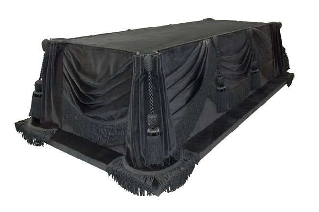 The Lincoln Catafalque, U.S. Capitol Visitor Center, Washington DC, USA