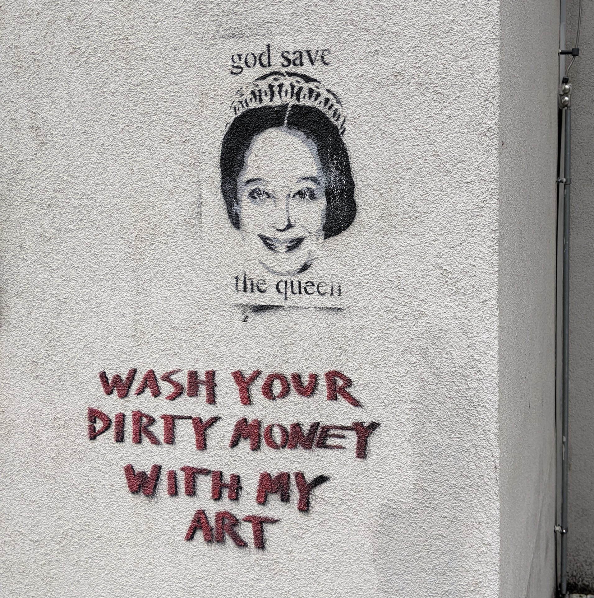 Graffito, DOX, Prague, Czechia