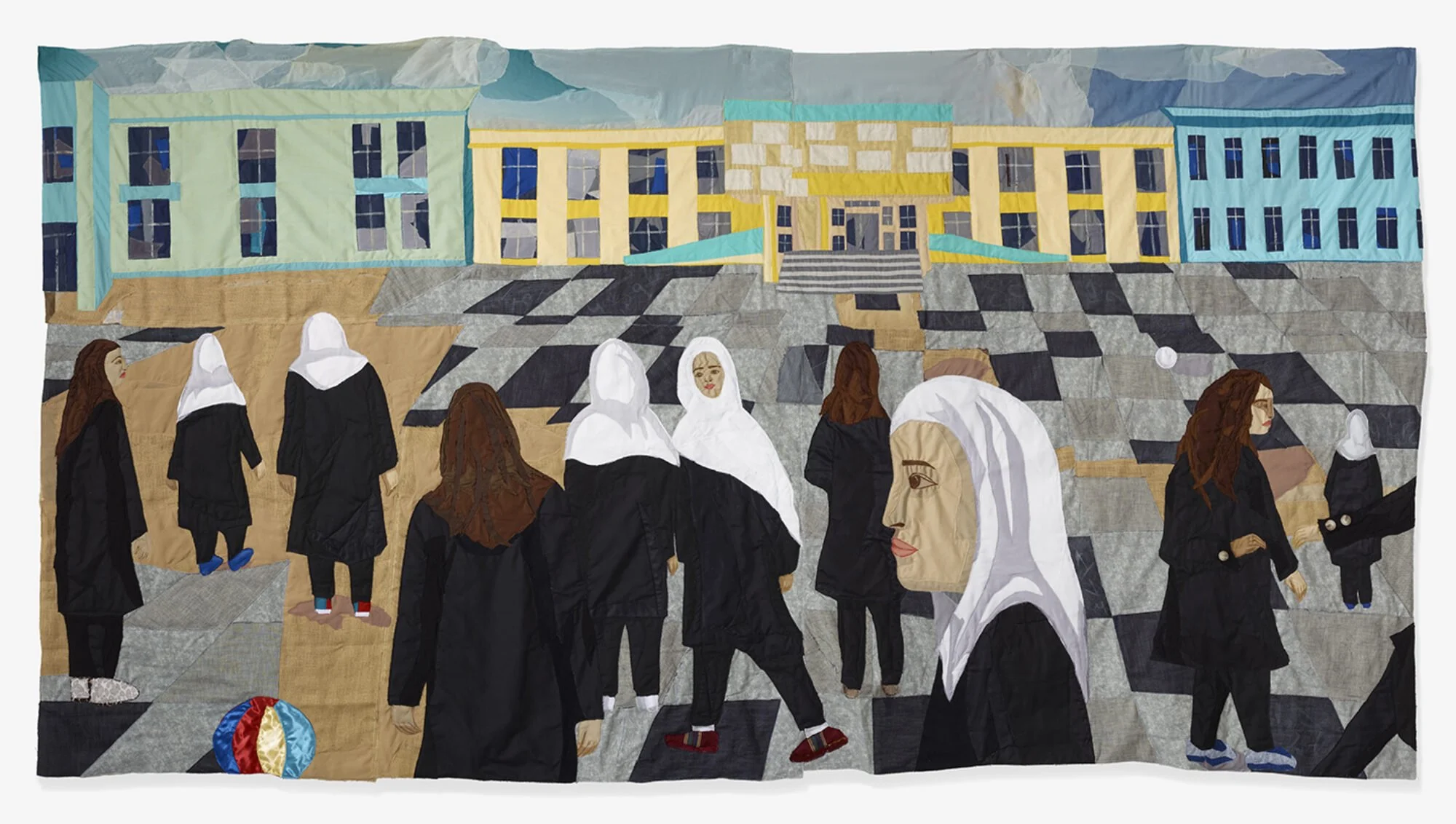 ‘Recess’ (2022) by Hangama Amiri, Kemper Museum of Contemporary Art, Kansas City, MO USA