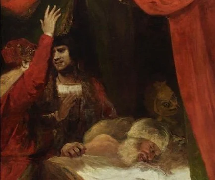 ‘The Death of Cardinal Beaufort from Shakespeare’s Henry VI, Part II’ (1789) by Joshua Reynolds, Petworth House, West Sussex