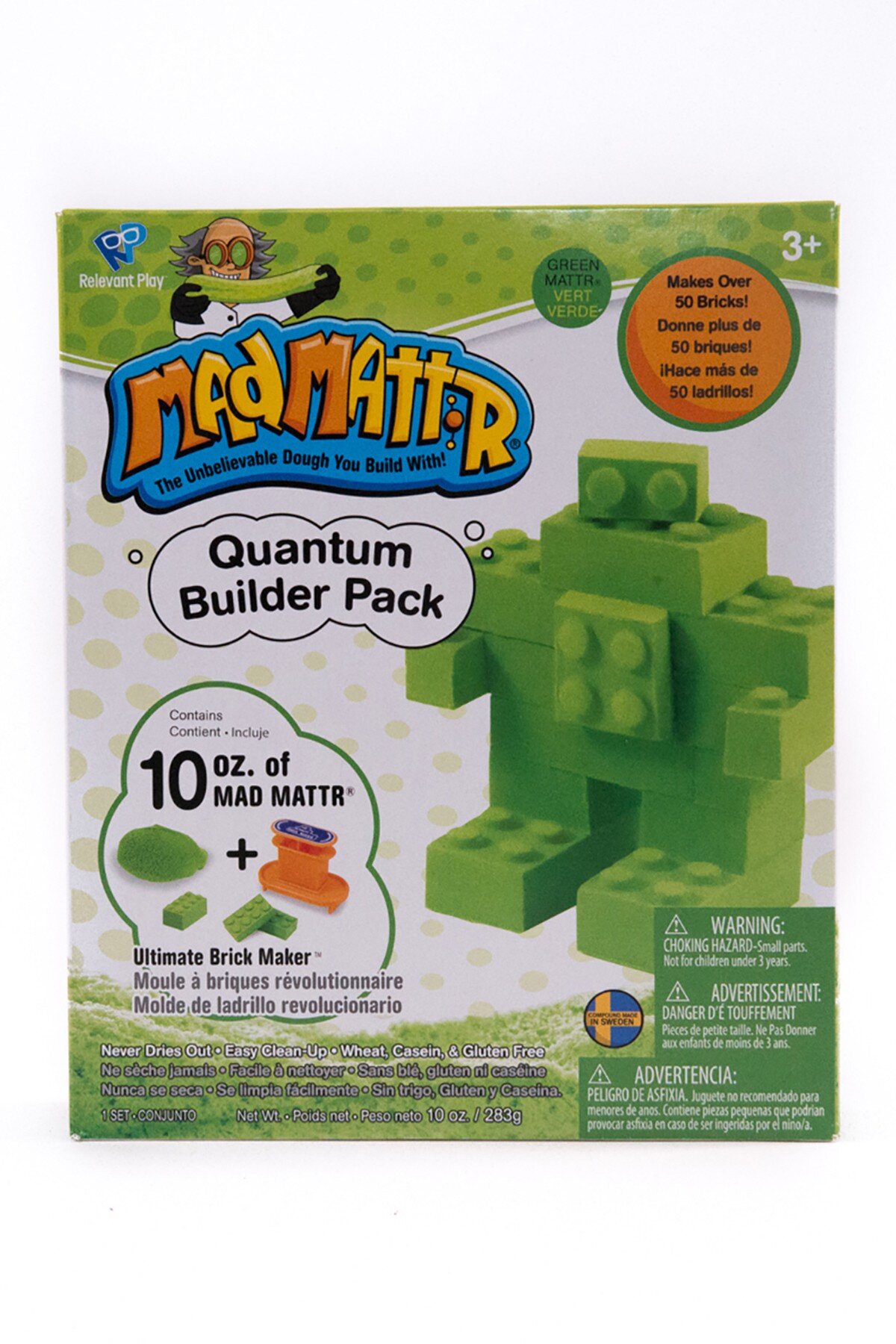 10oz With Ultimate Brick Maker for sale online Mad Mattr Relevant Play Quantum Builders Pack 