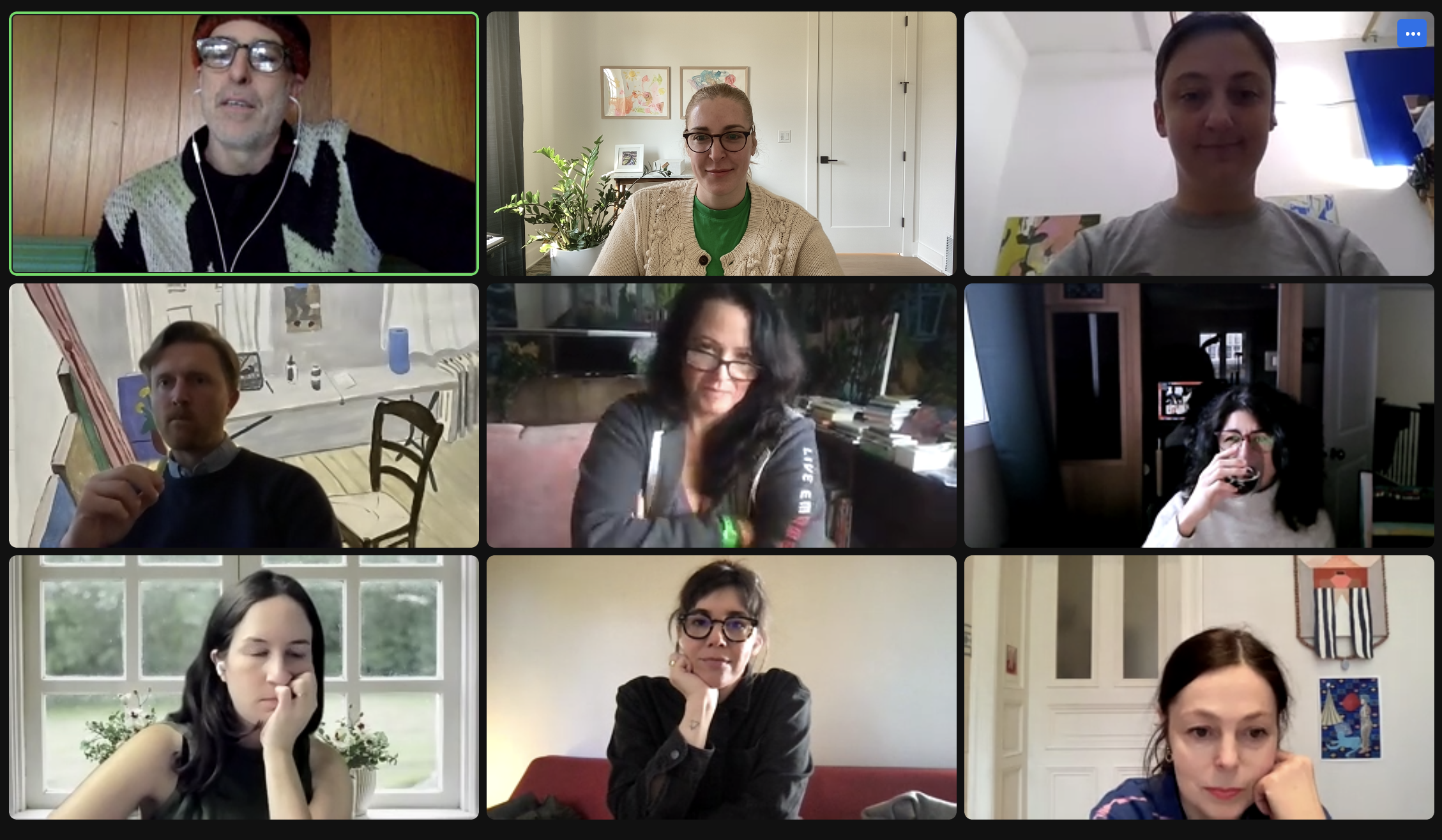 Group Critique with Michael Berryhill, Spring 2023