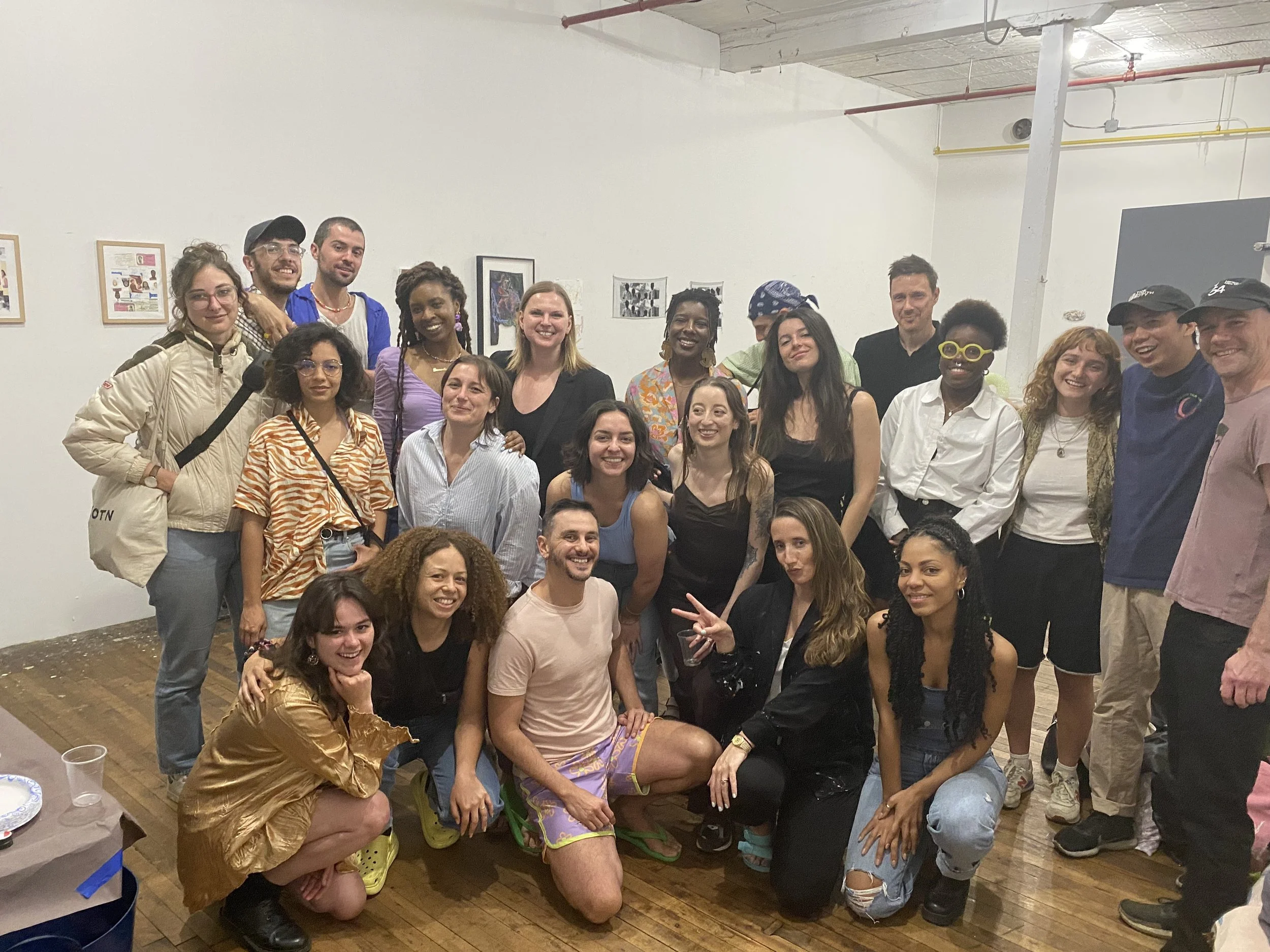 Happy Hour Reception at NYC Crit Club Studio!